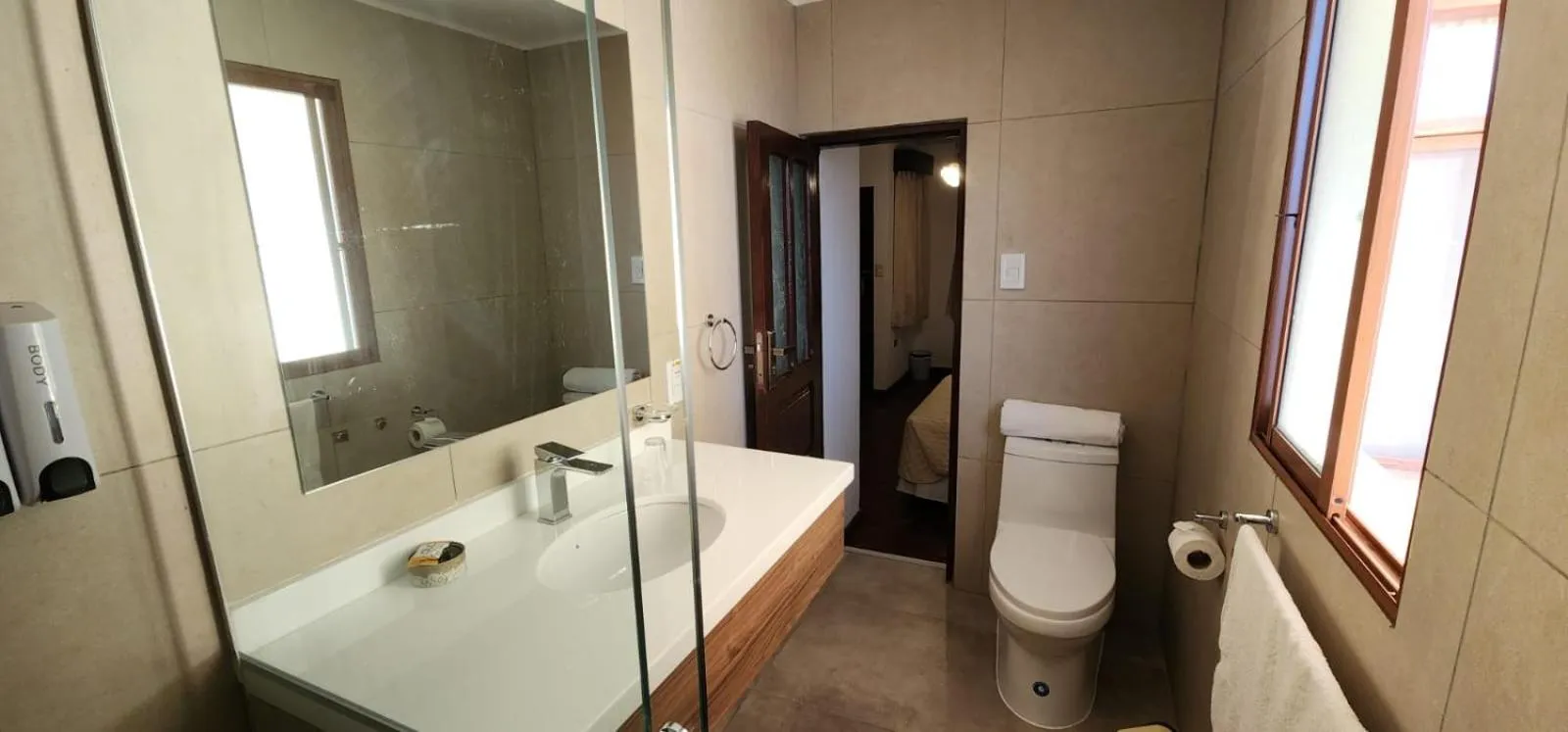 Toilet in Hotel Carmen