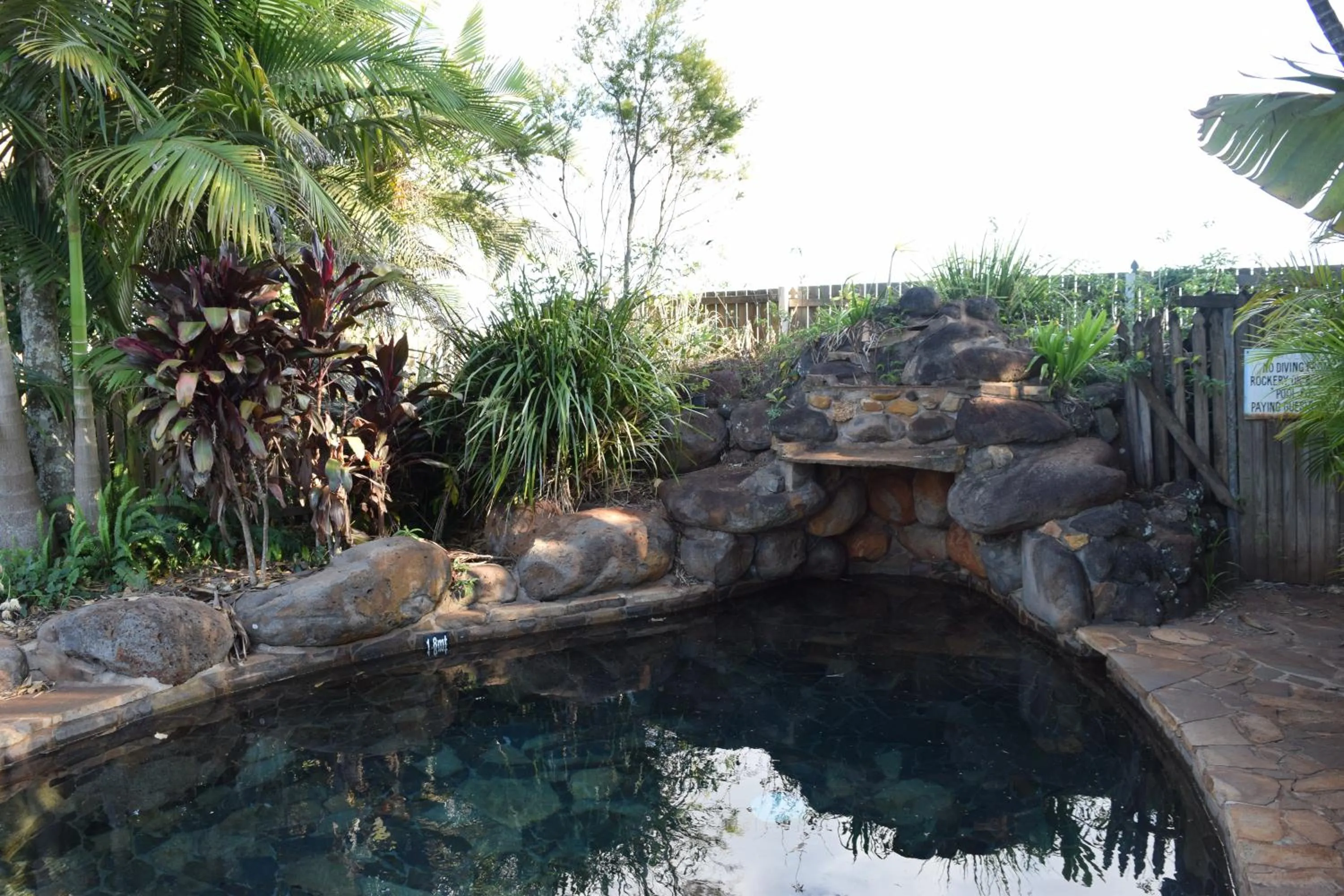 Swimming pool in Atherton Holiday Park