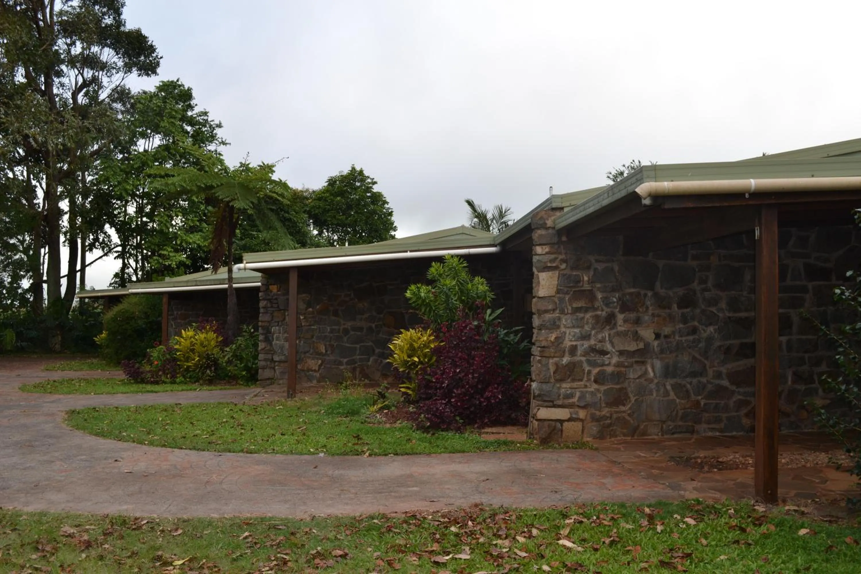 Patio in Atherton Holiday Park