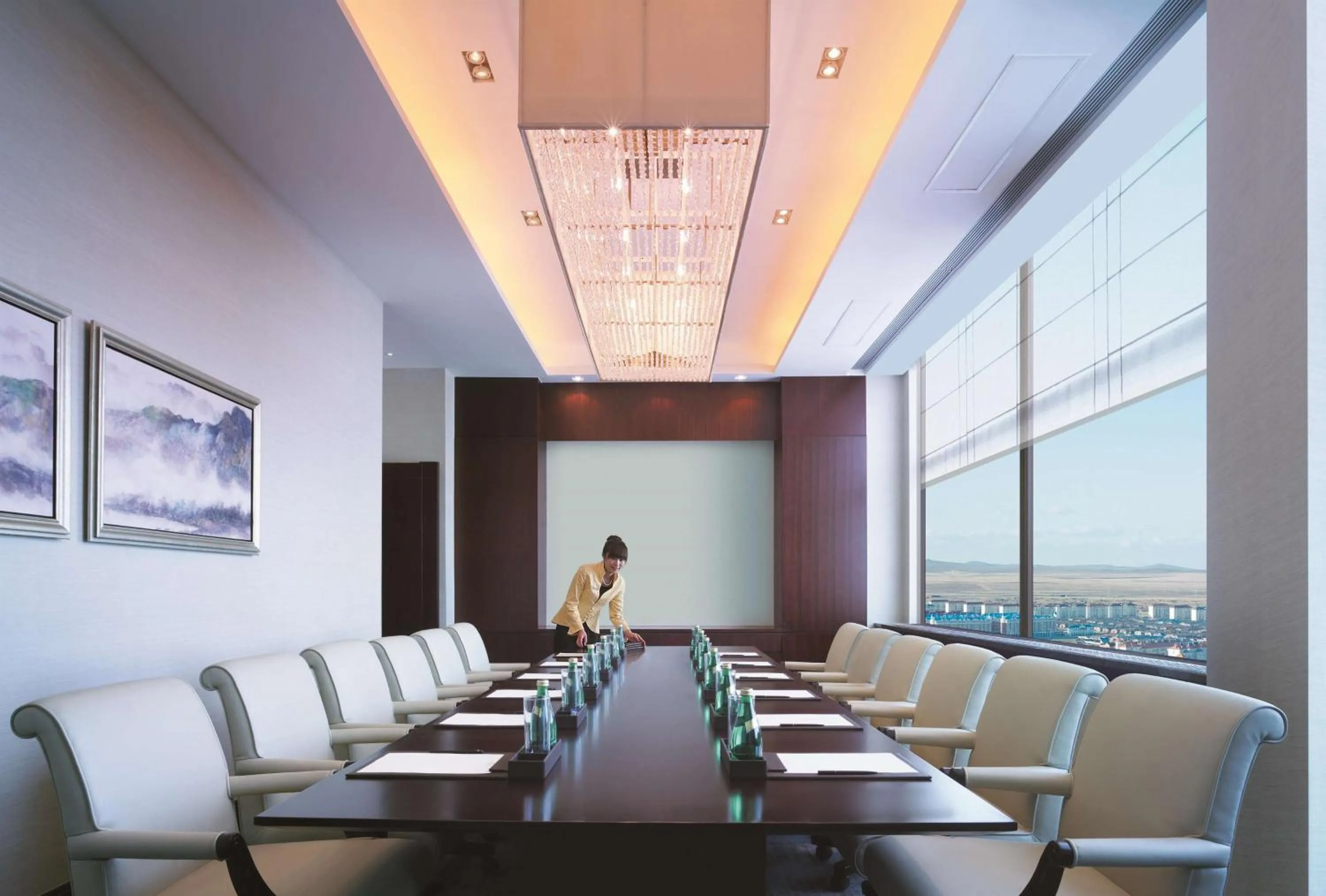 On site in Shangri-La Manzhouli