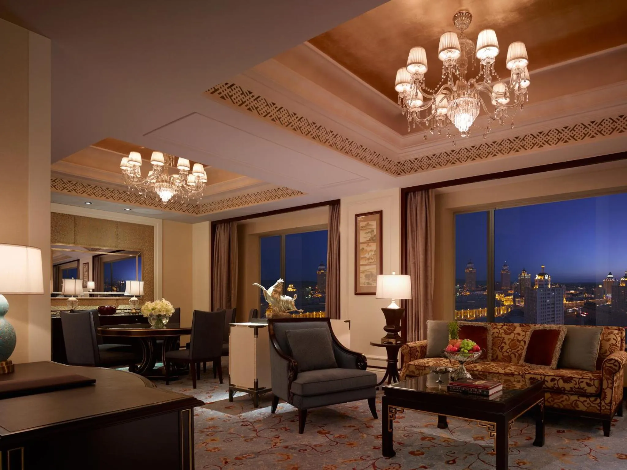 Living room in Shangri-La Manzhouli