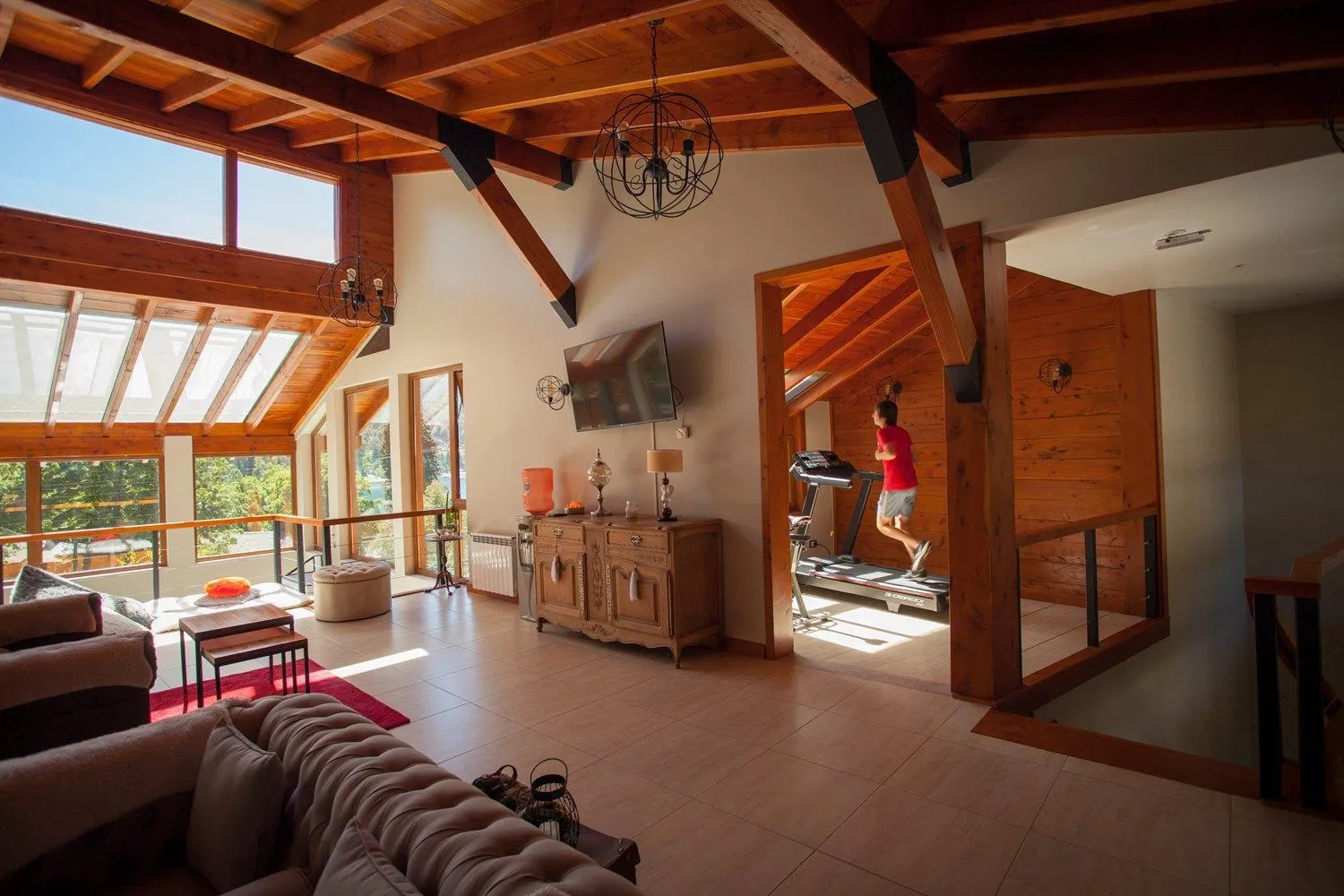 Communal lounge/ TV room in Origen de la Bahia