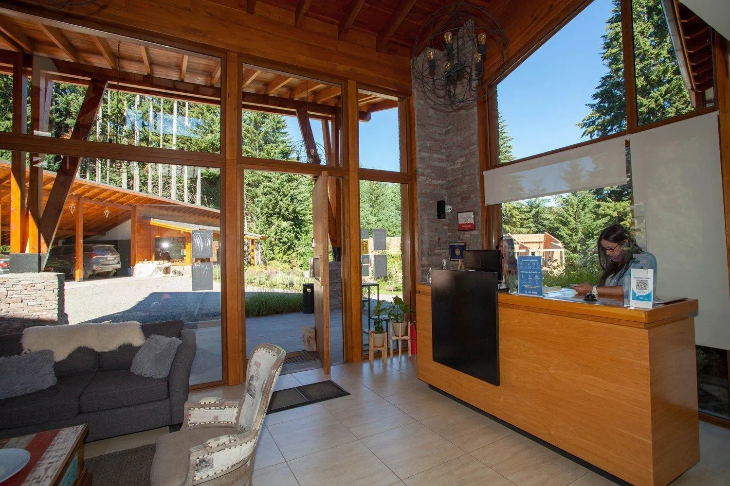 Patio in Origen de la Bahia