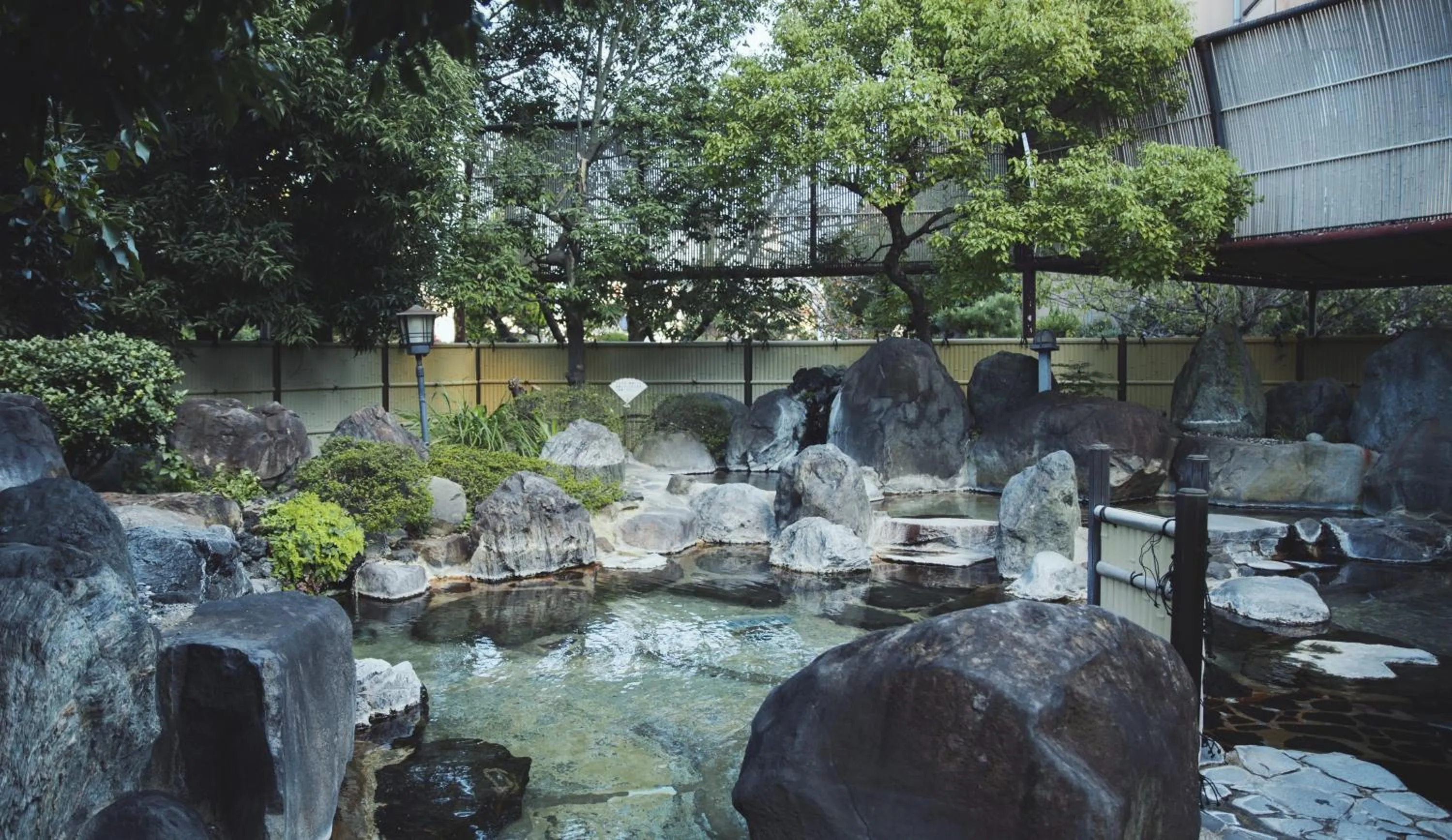 Hot Spring Bath in Hotel Hatta