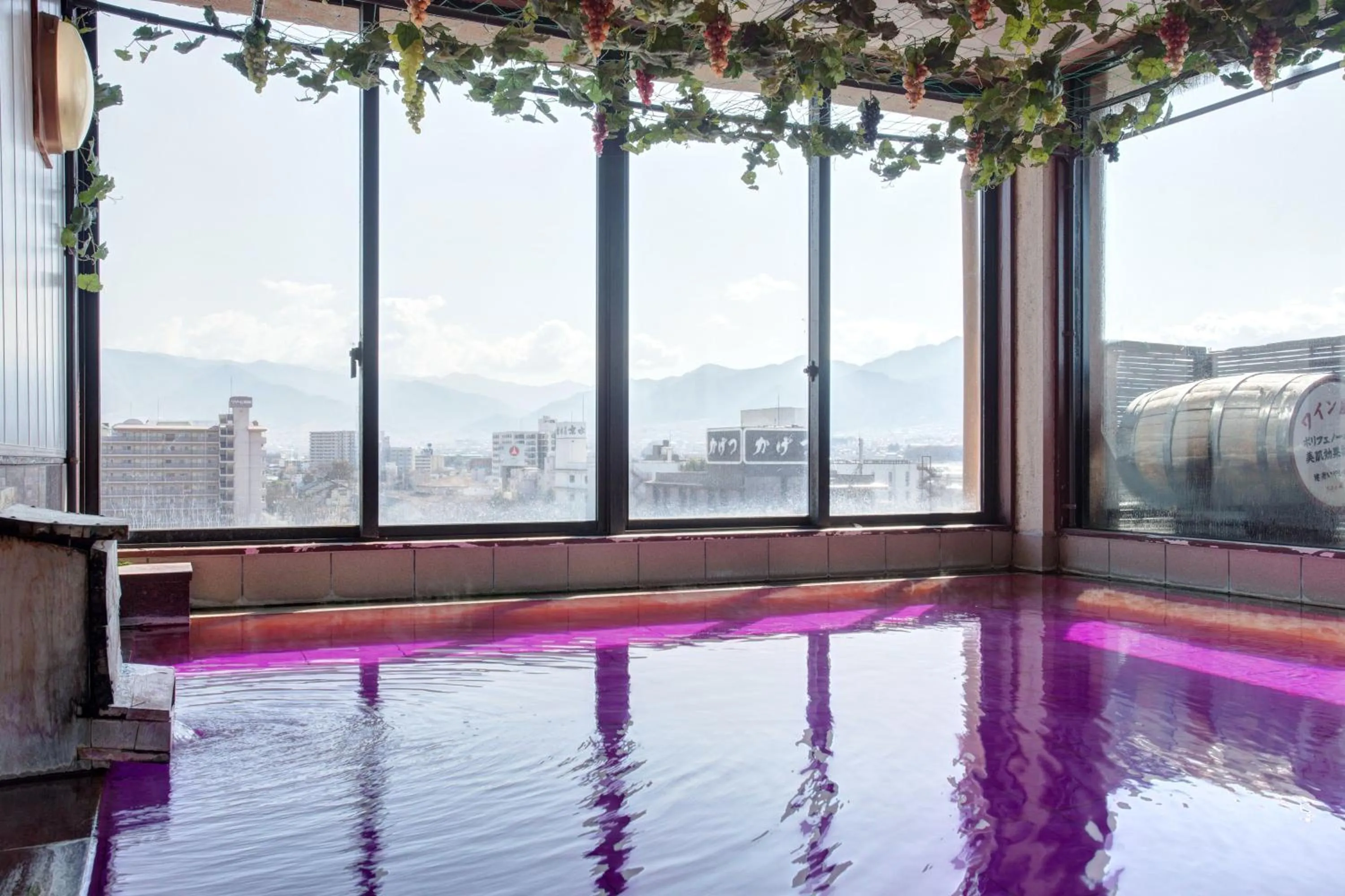 Hot Spring Bath in Hotel Hatta