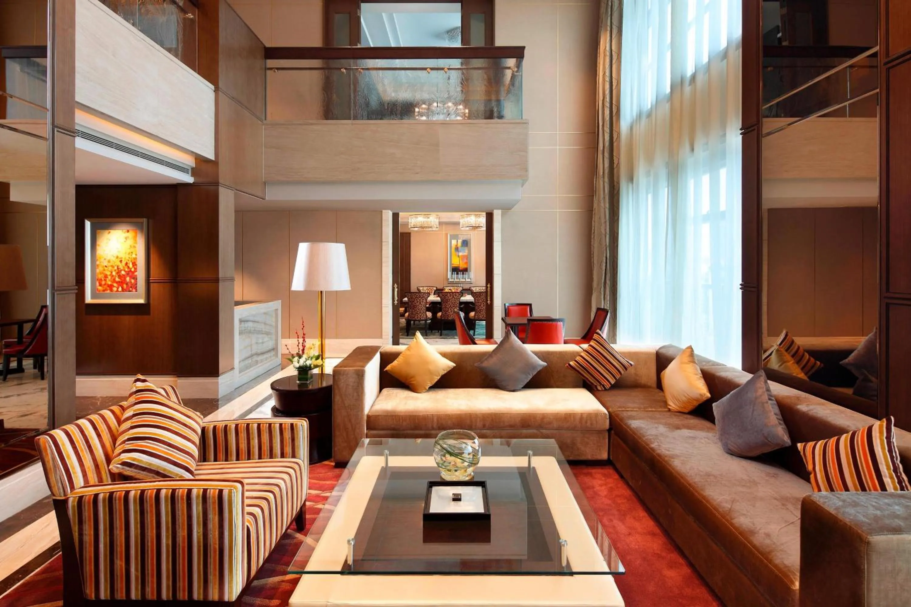 Living room in Sheraton Guangzhou Hotel