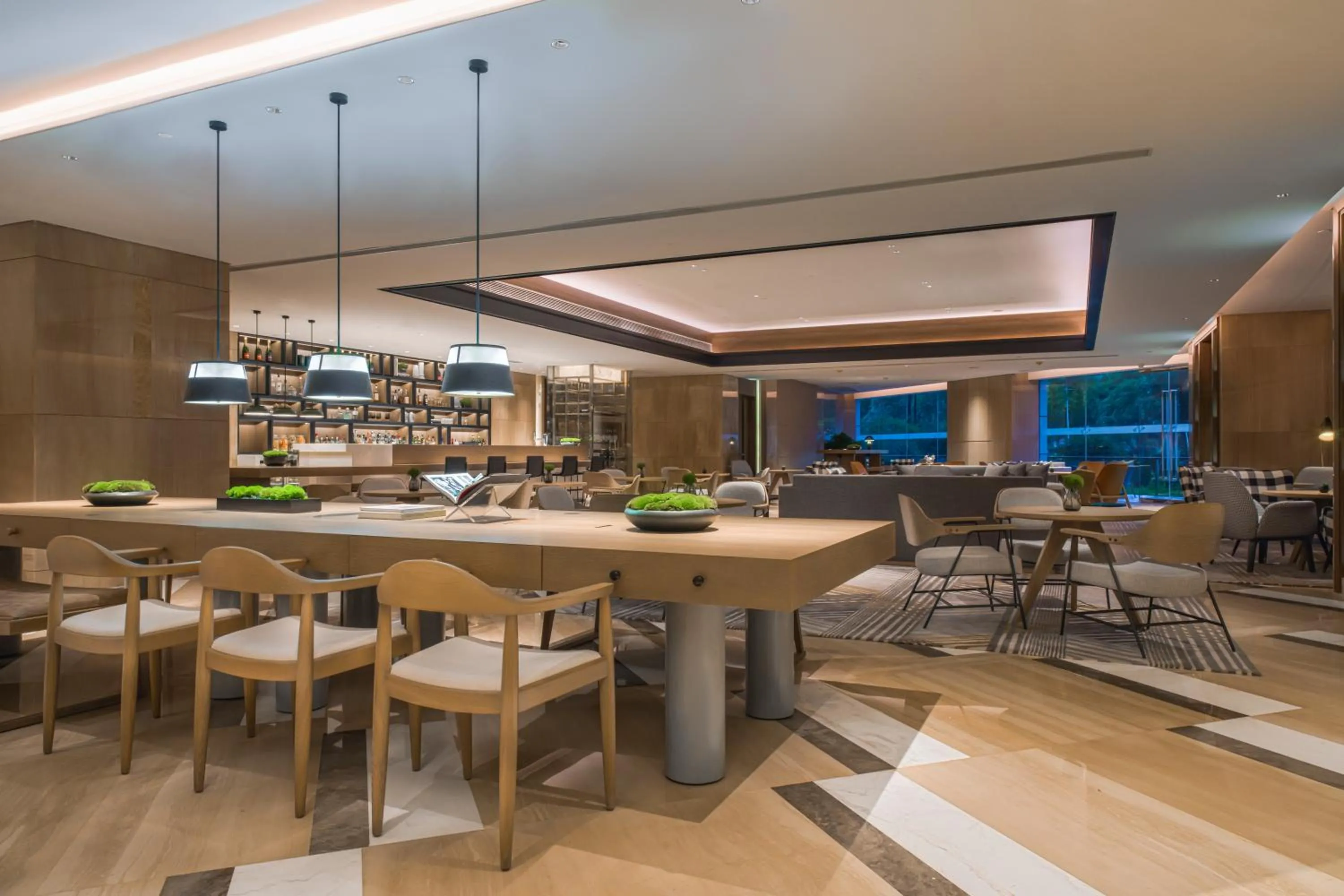 Lobby or reception in Sheraton Guangzhou Hotel