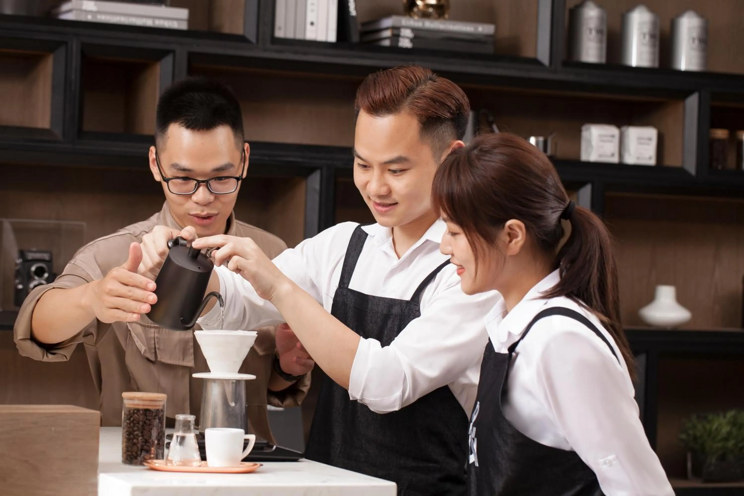Lobby or reception in Sheraton Guangzhou Hotel