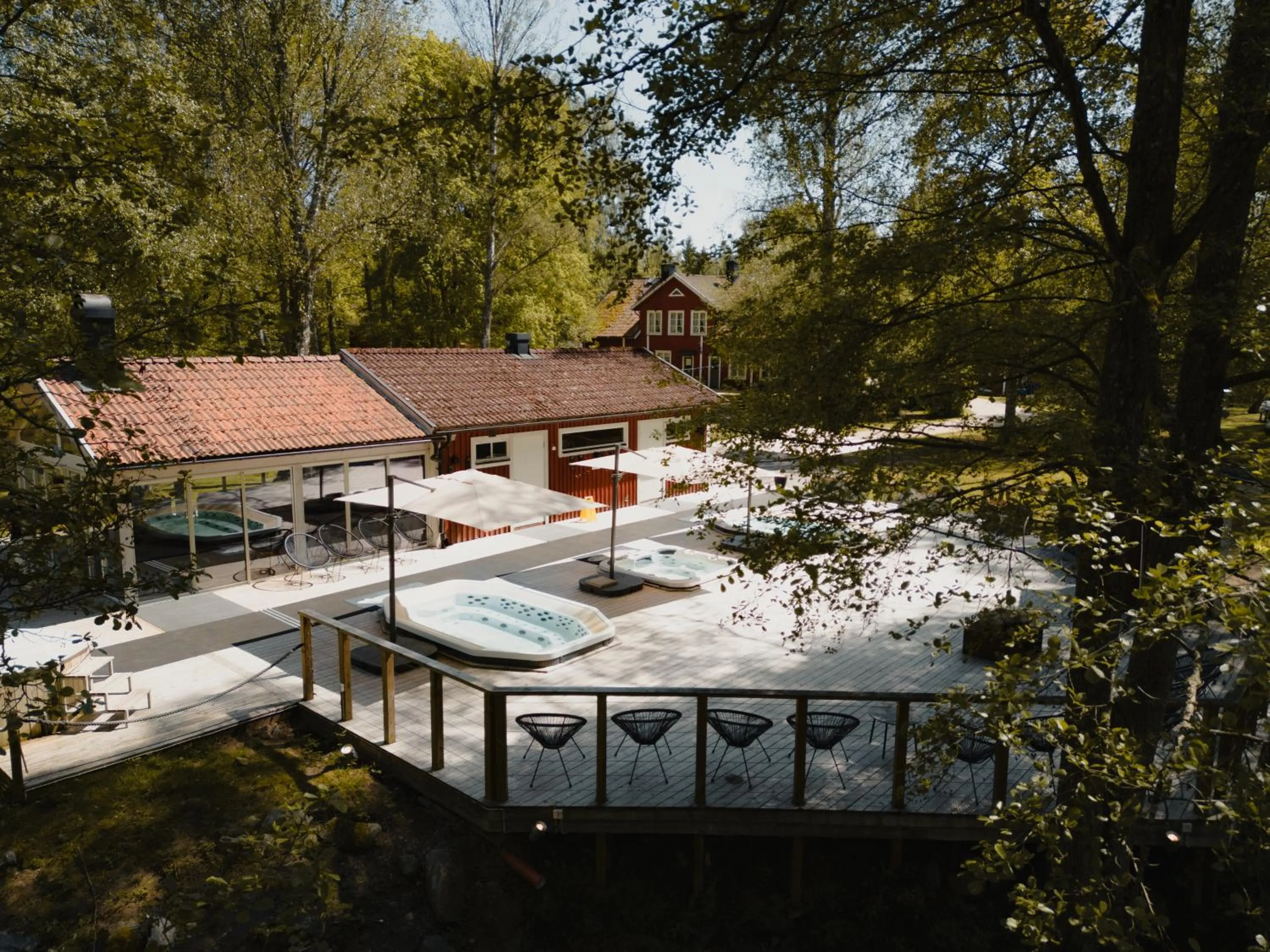 Hot Tub in STF Korrö Gårdshotell