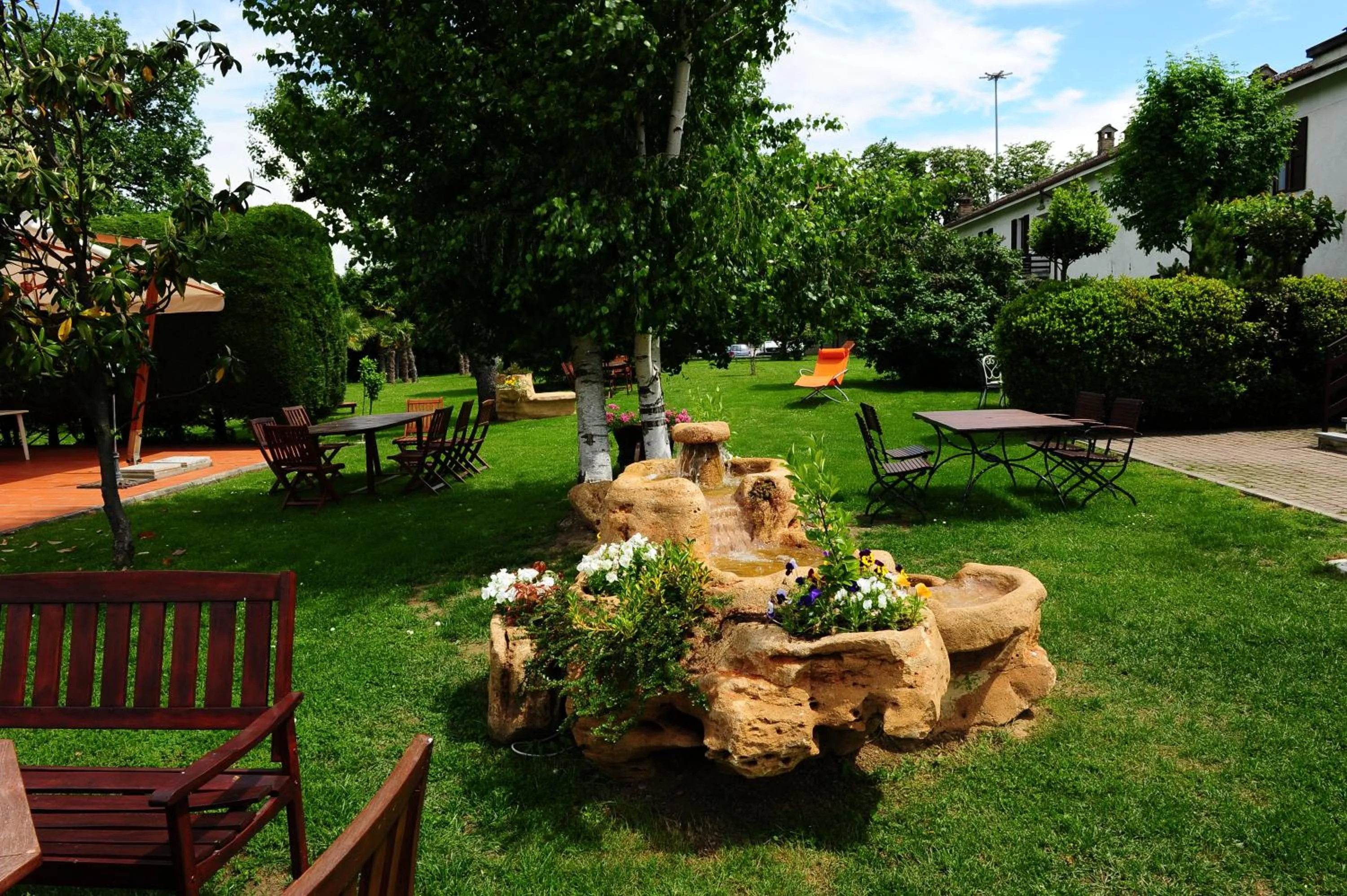 Garden in Il Carrettino Country Hotel