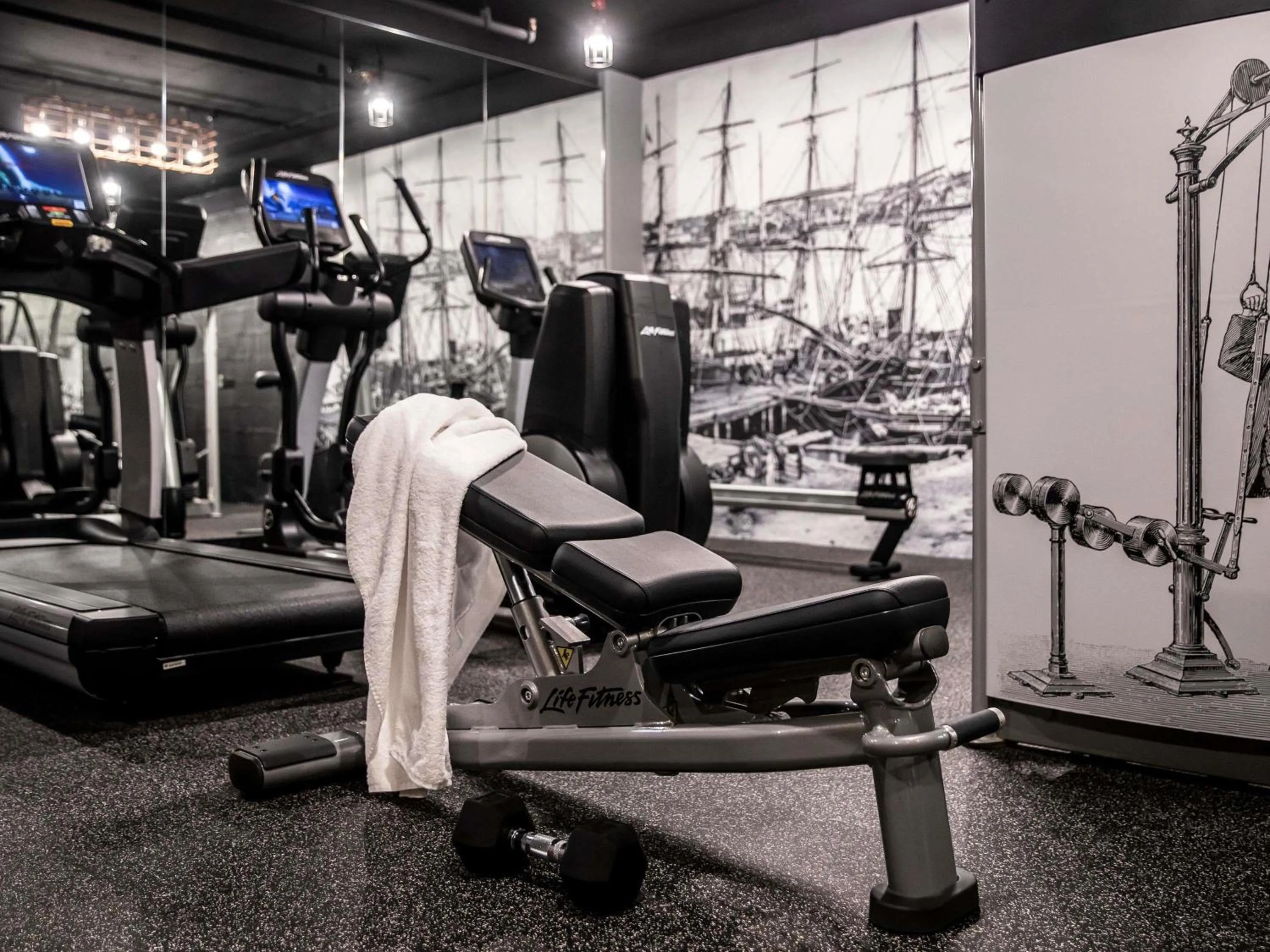 Fitness centre/facilities in ibis Sydney Barangaroo