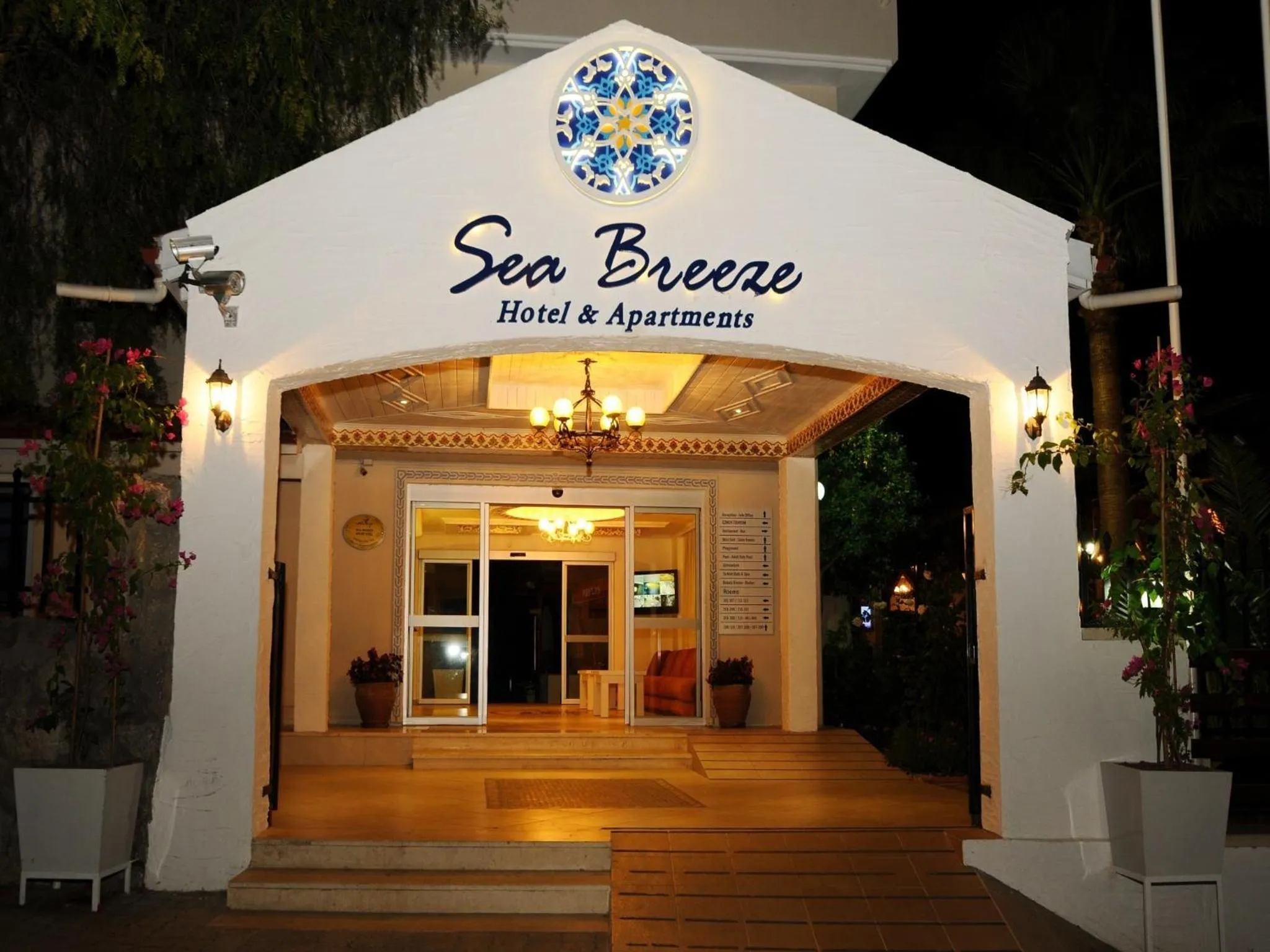 Facade/entrance in Sea Breeze Hotel and Apartments