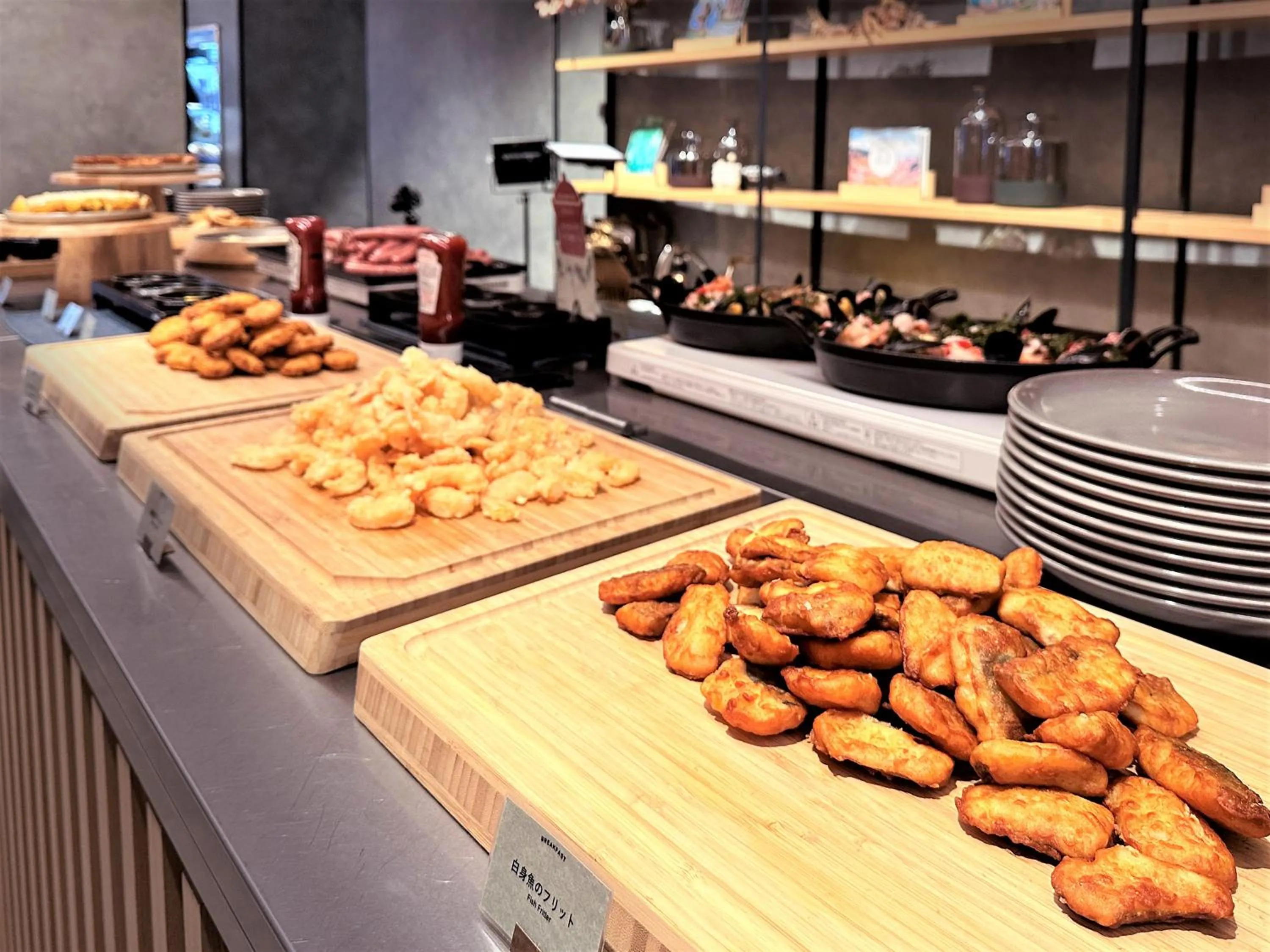 Buffet breakfast in the square hotel KANAZAWA