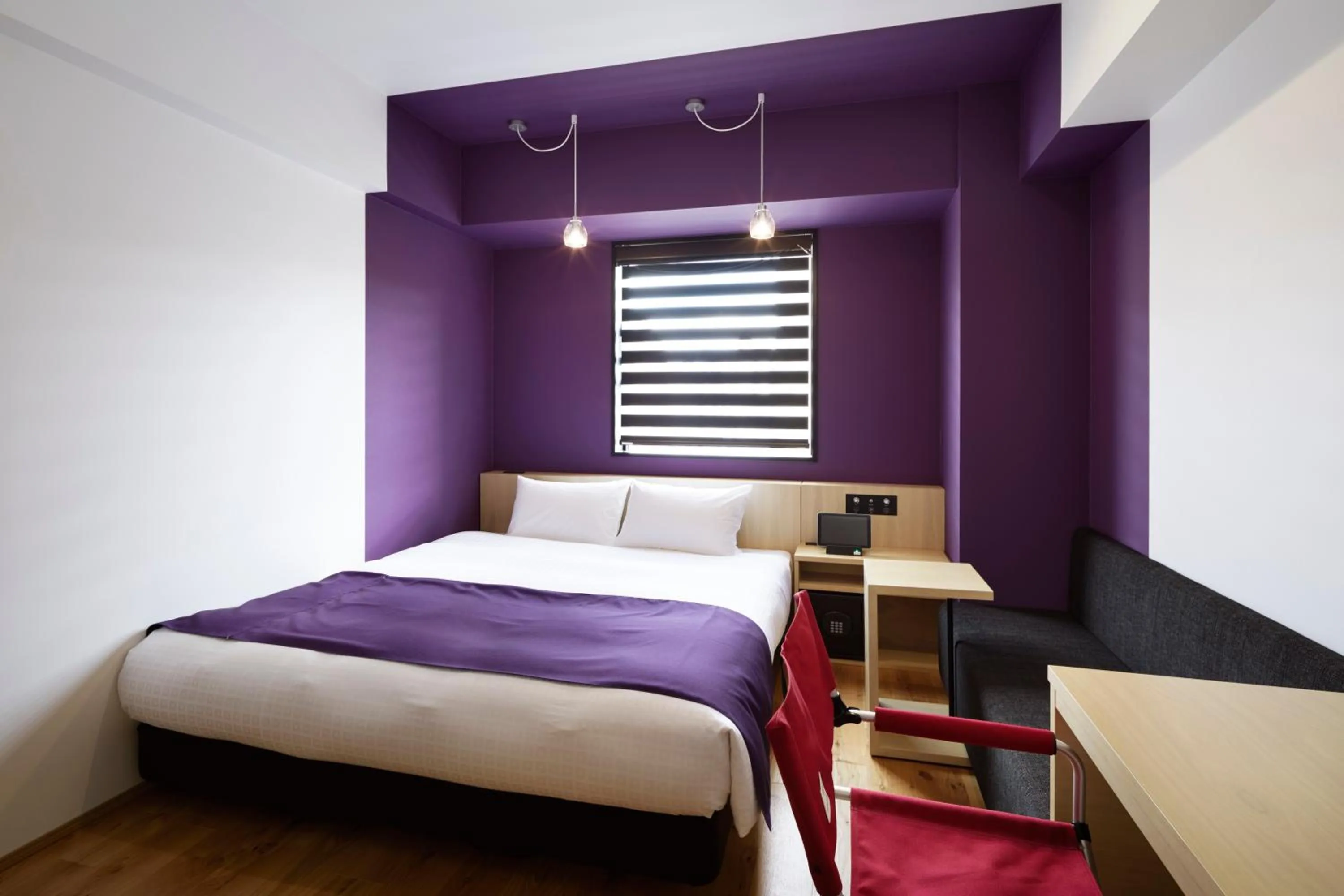 Bed in the square hotel KANAZAWA