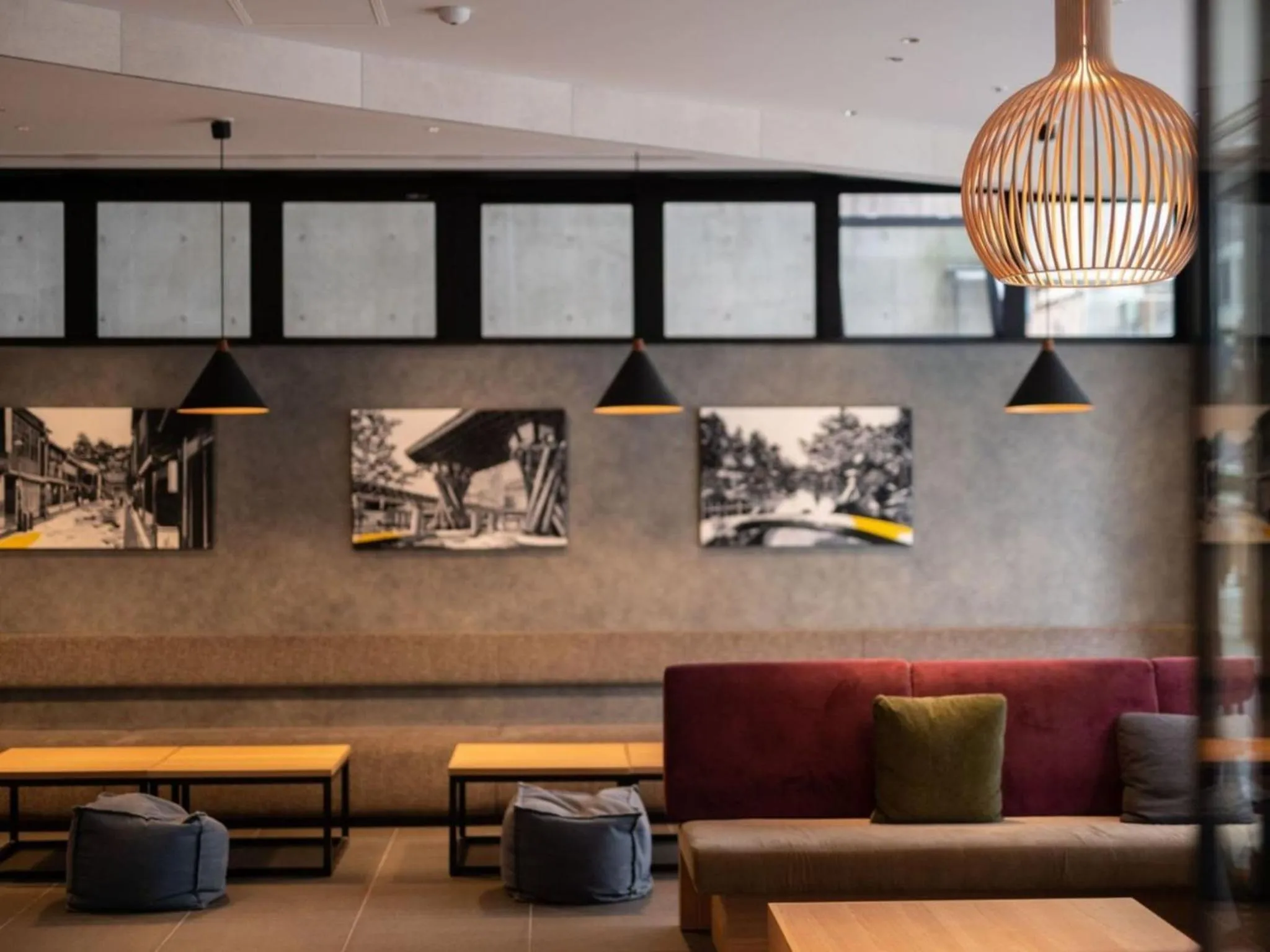 Lobby or reception in the square hotel KANAZAWA