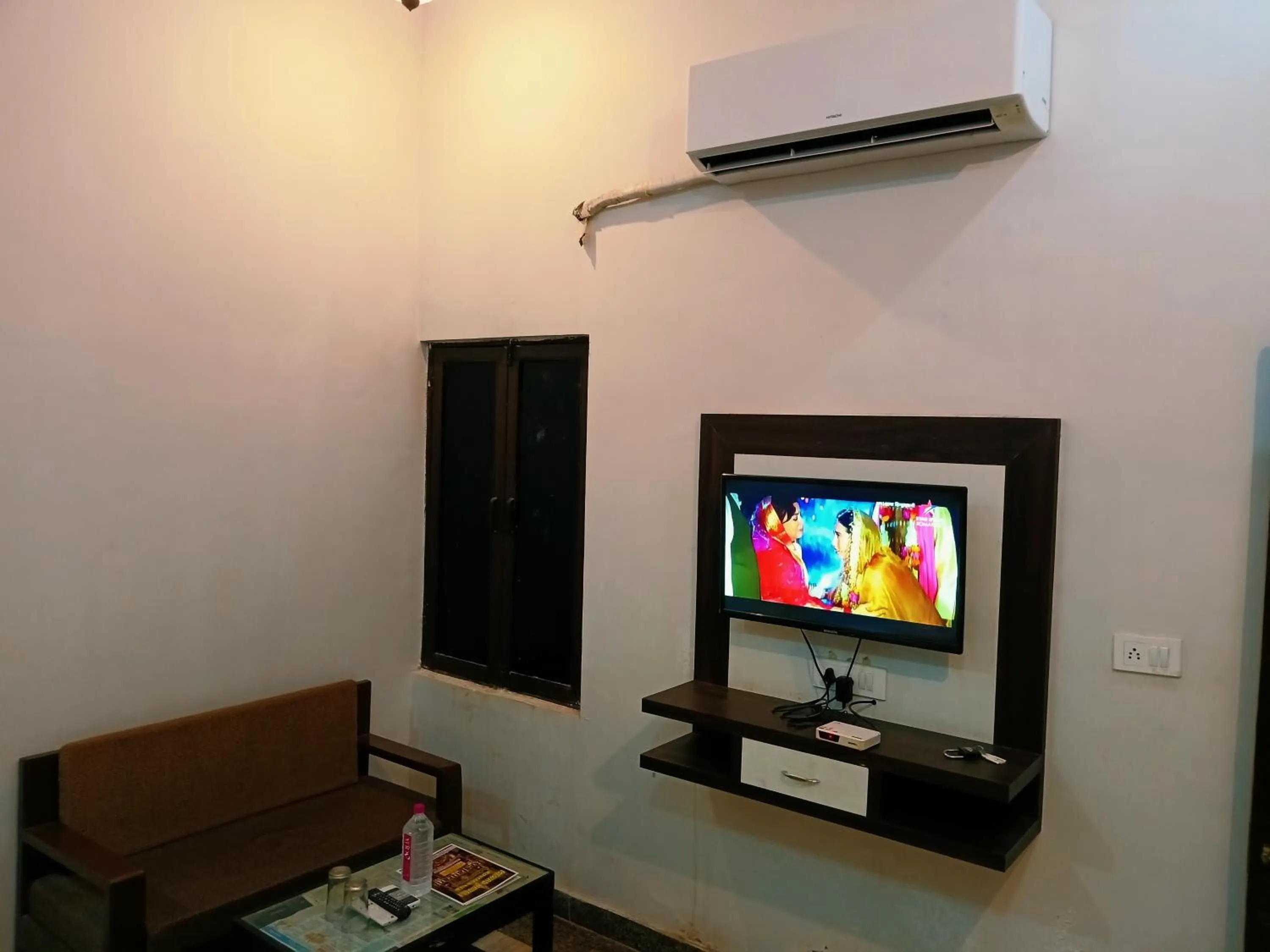 Seating area in Hotel Mewad Haveli Pushkar