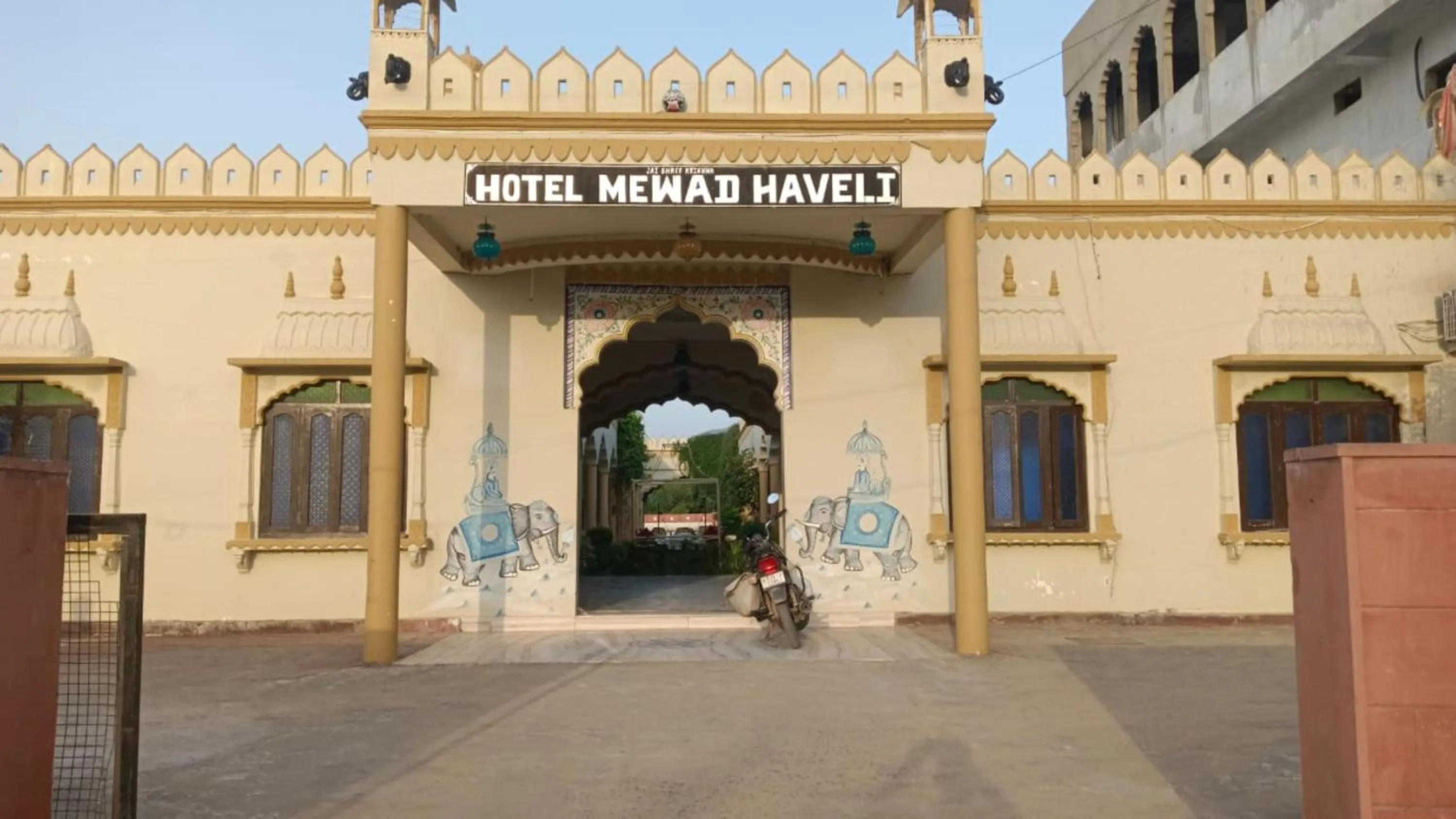 Lobby or reception in Hotel Mewad Haveli Pushkar
