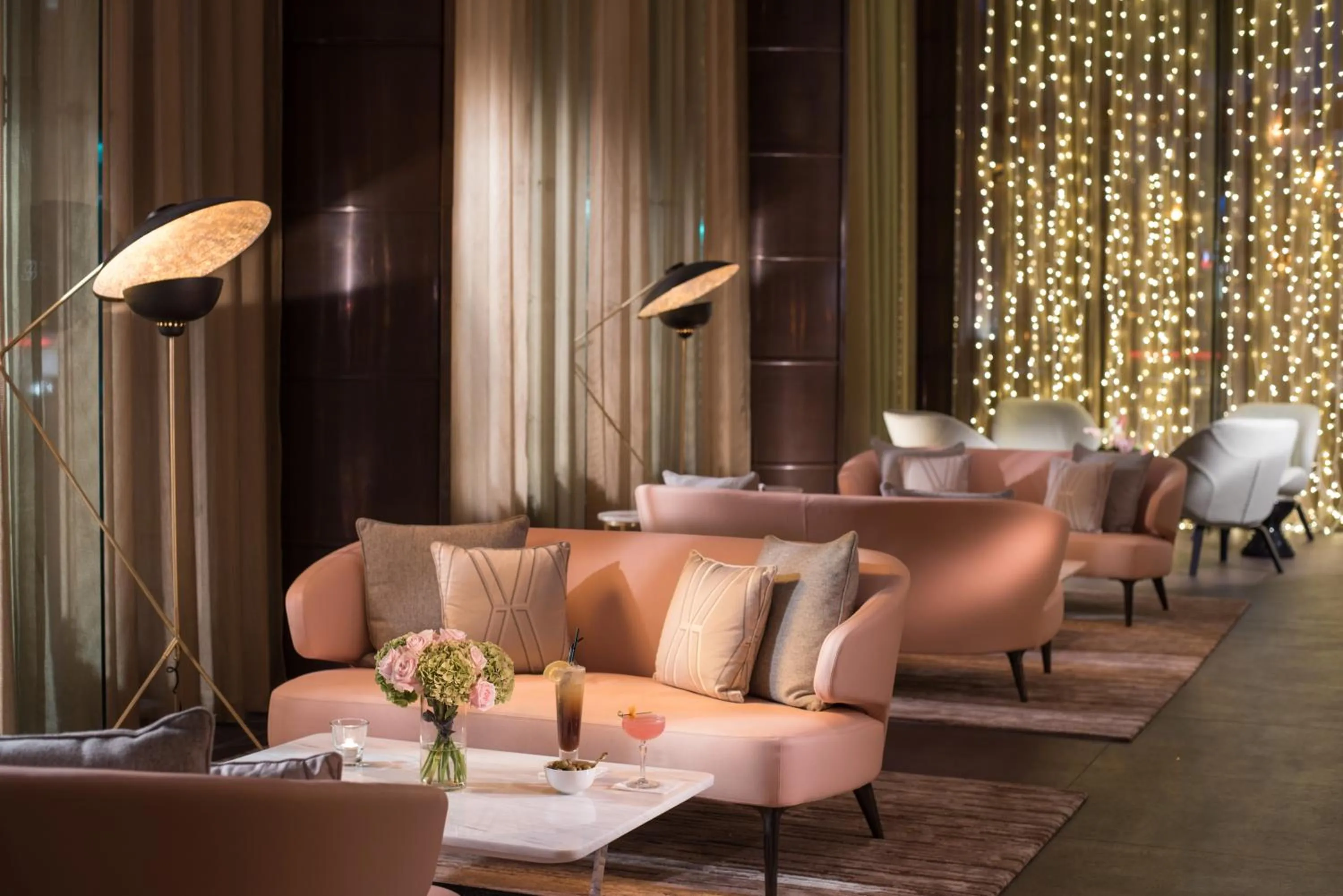 Lobby or reception in The Fitzwilliam Hotel Belfast