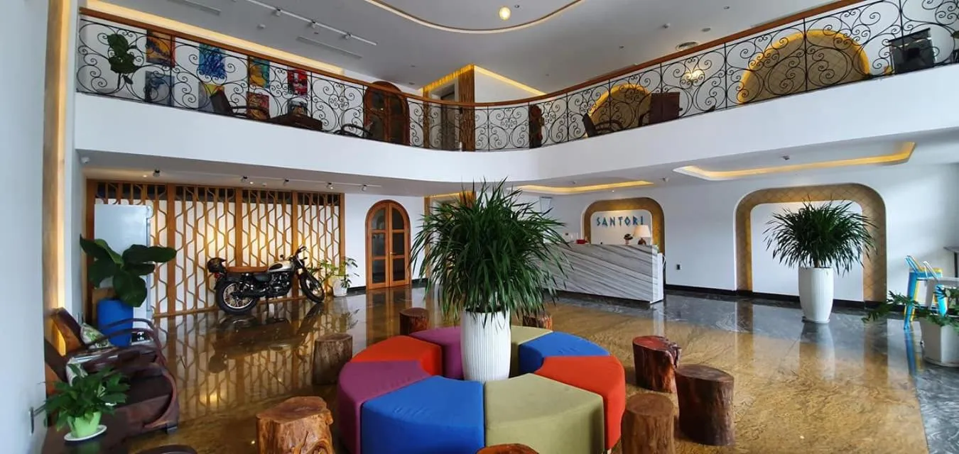 Lobby or reception in Santori Hotel Da Nang Bay