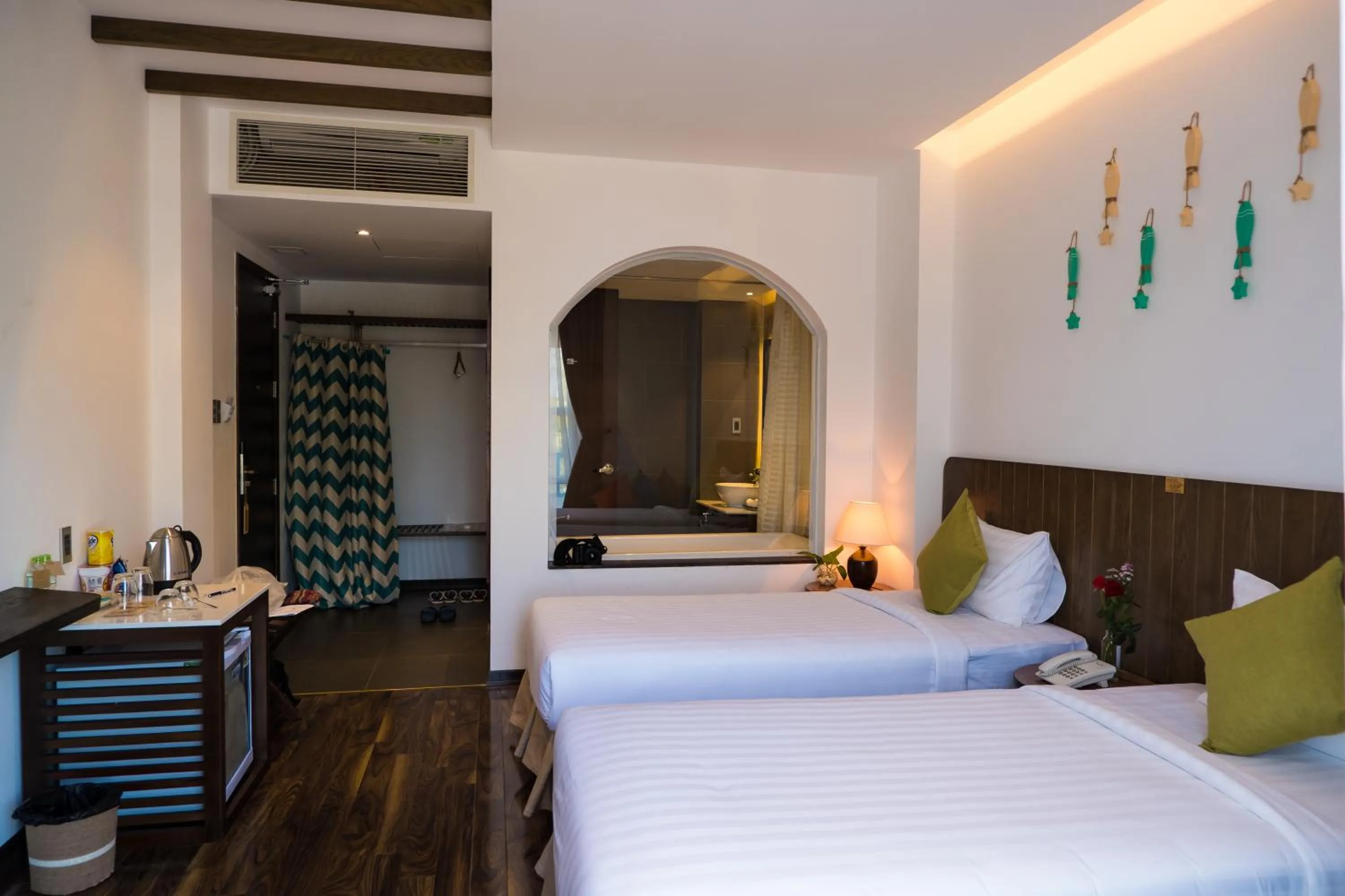 Bed in Santori Hotel Da Nang Bay