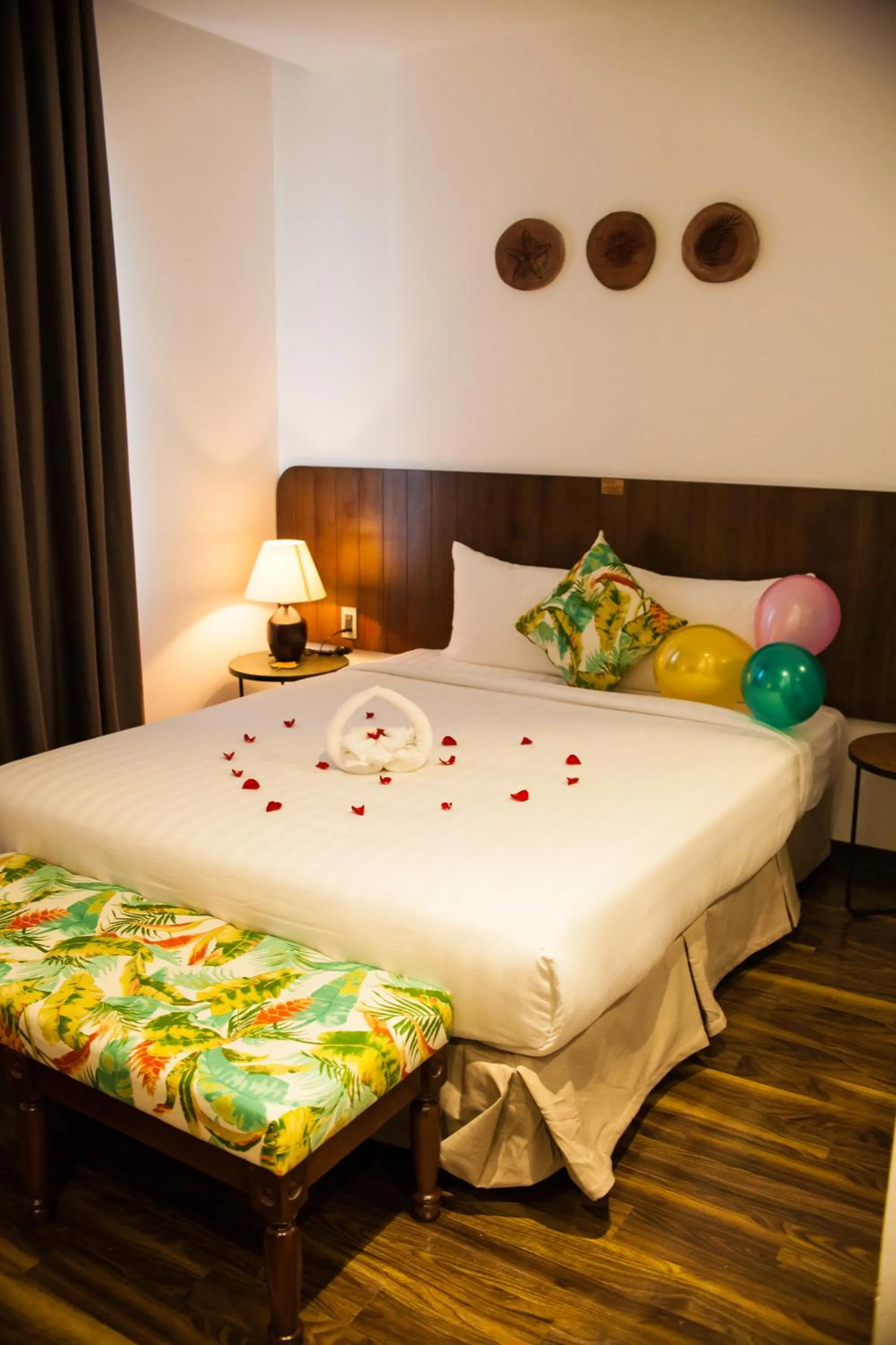 Bed in Santori Hotel Da Nang Bay