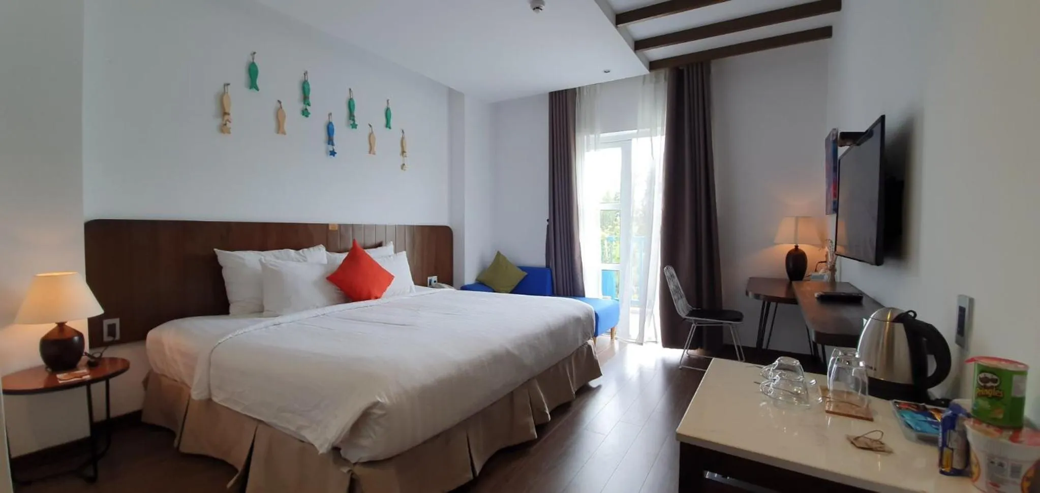 Bedroom, Bed in Santori Hotel Da Nang Bay