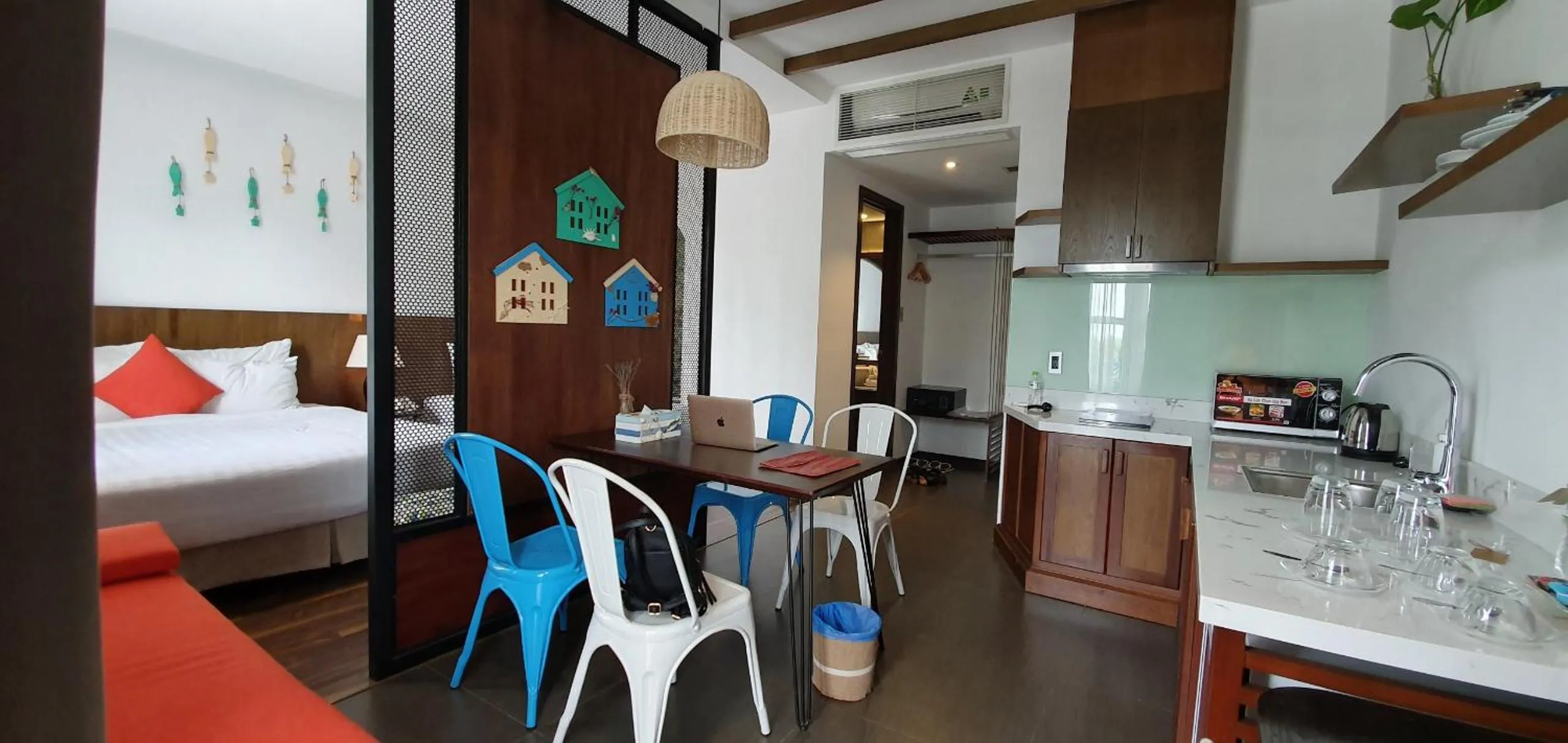 Bed in Santori Hotel Da Nang Bay