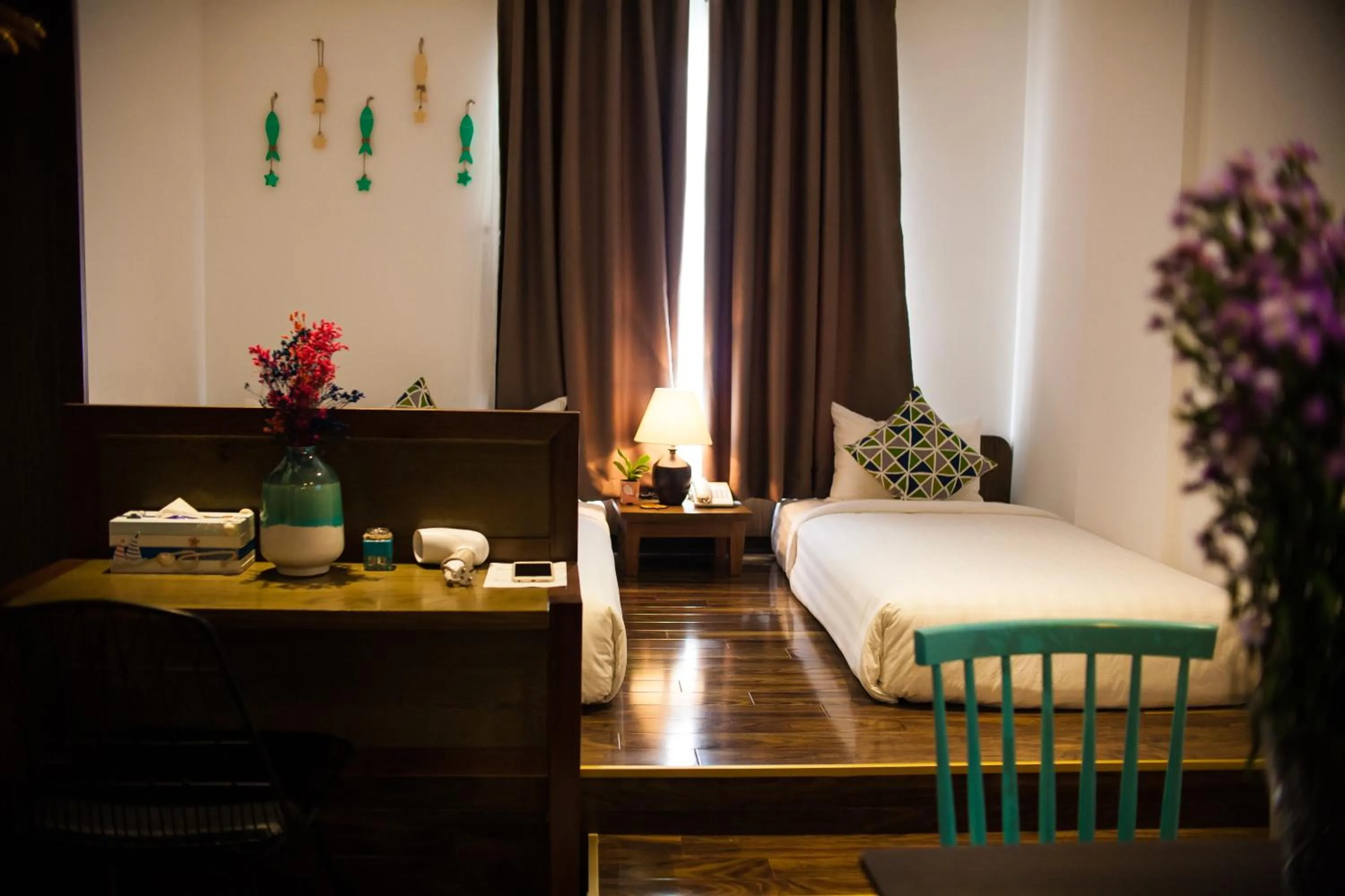 Bed in Santori Hotel Da Nang Bay