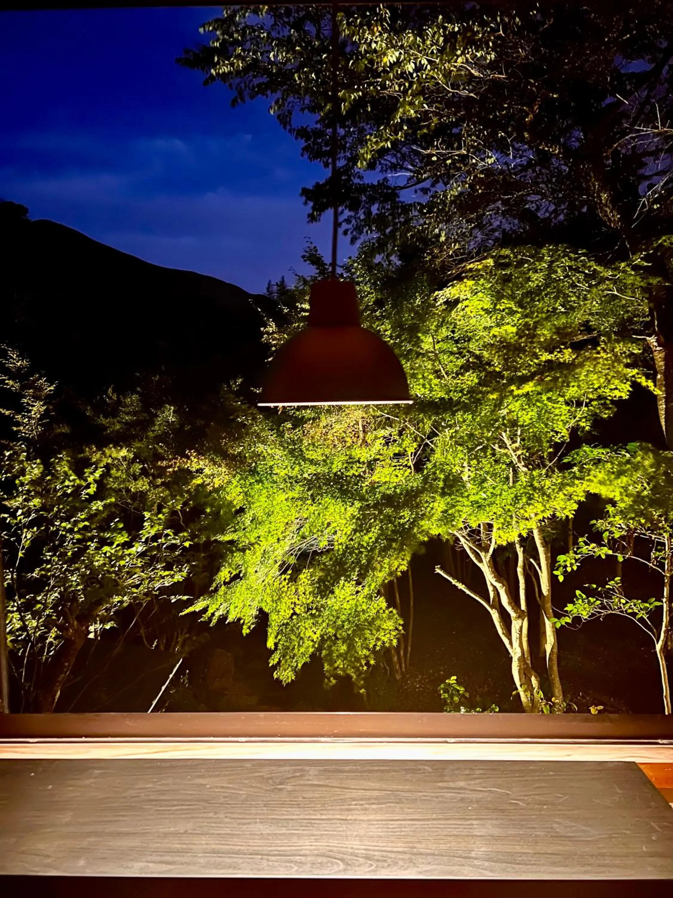 Natural landscape in Yufuin Hoshinosato