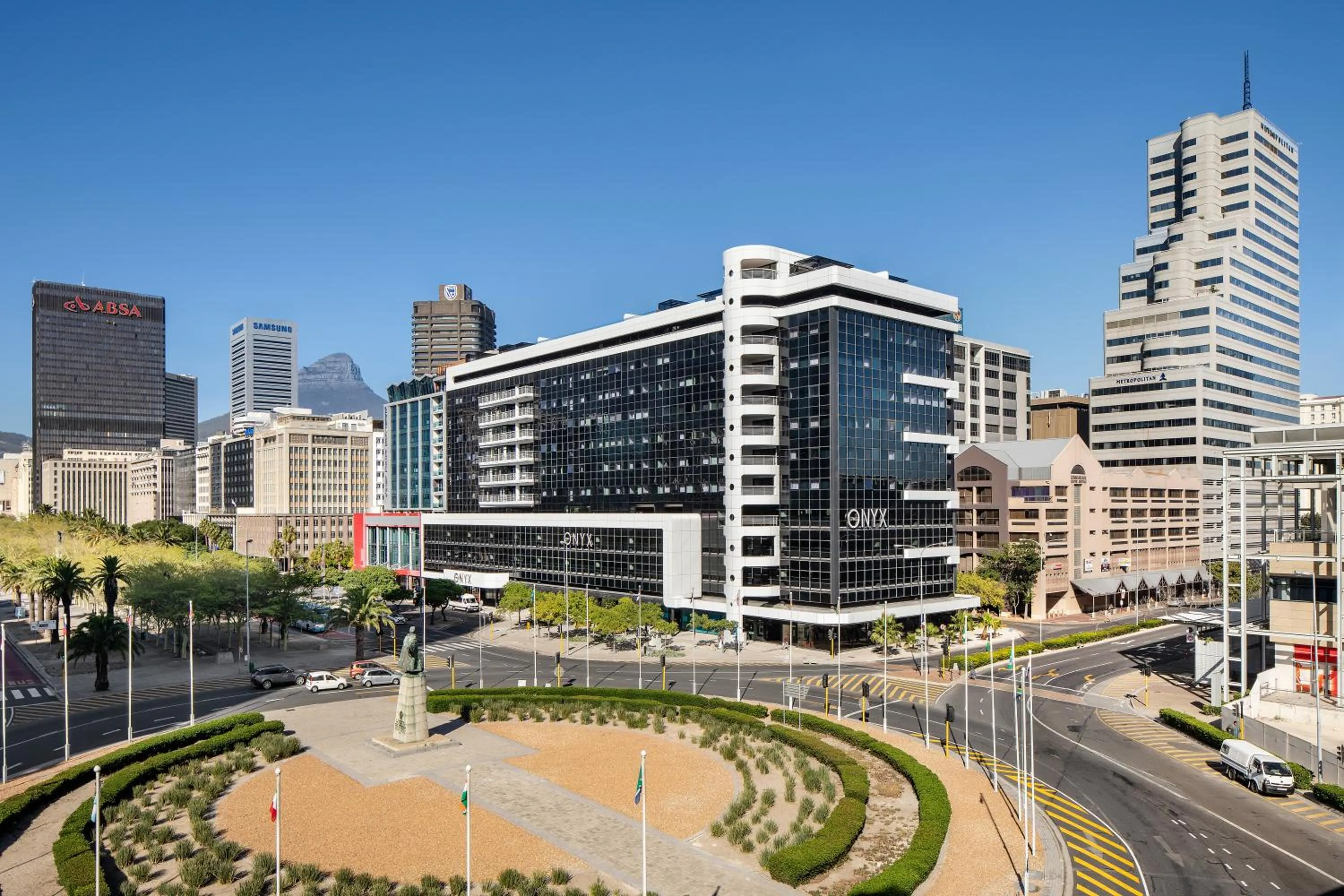 Facade/entrance in The Onyx Apartment Hotel by NEWMARK