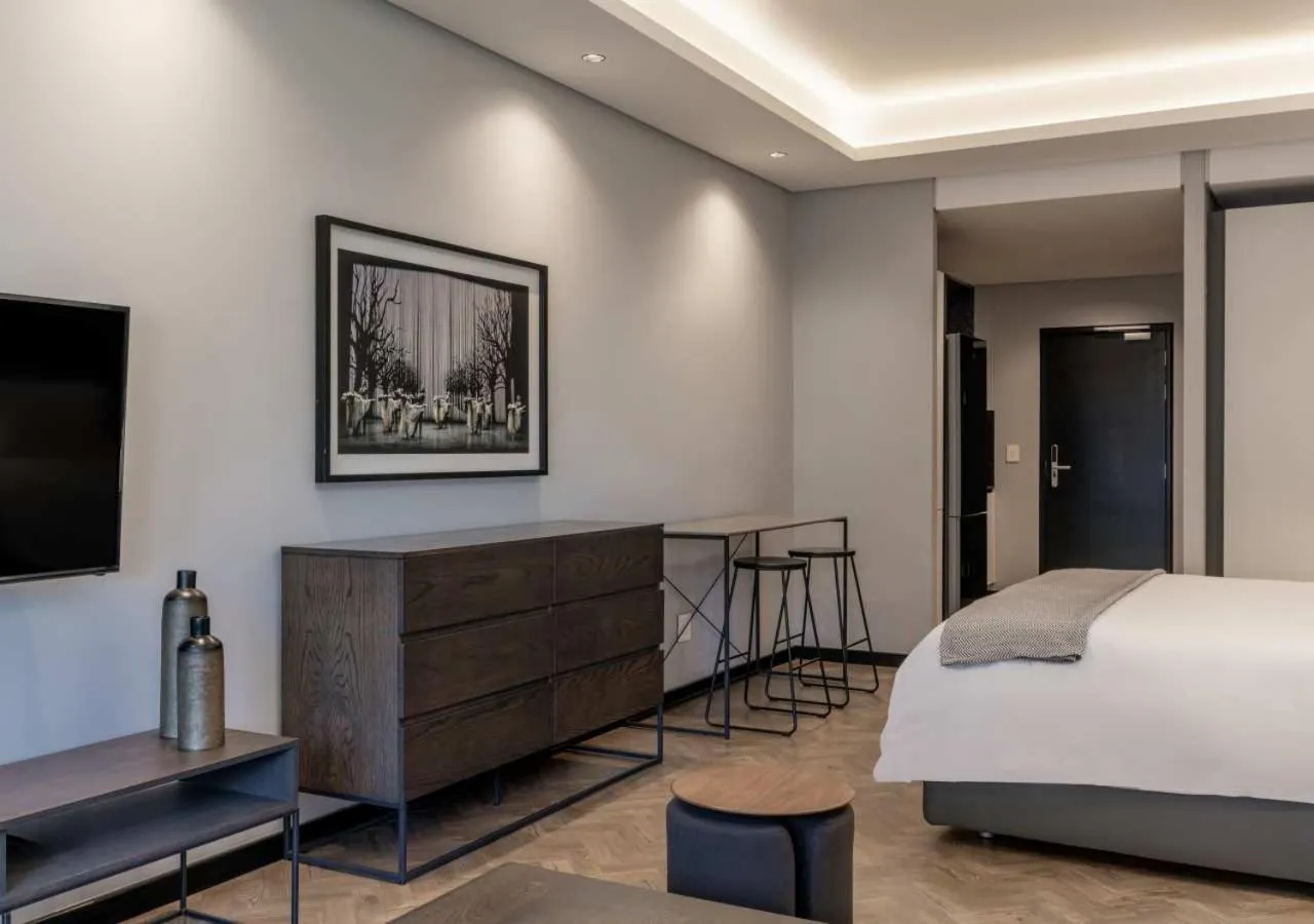 Bed in The Onyx Apartment Hotel by NEWMARK