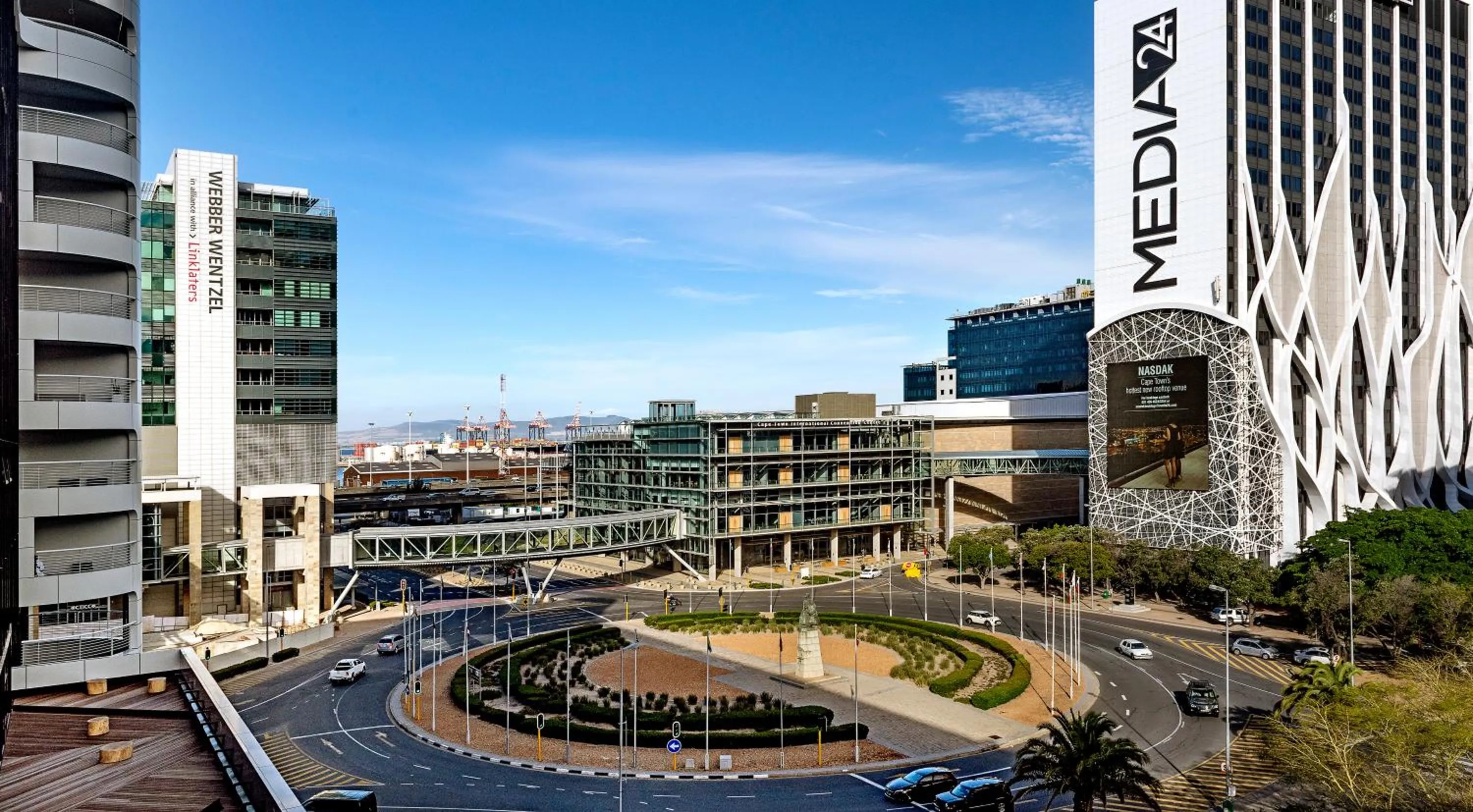 City view in The Onyx Apartment Hotel by NEWMARK