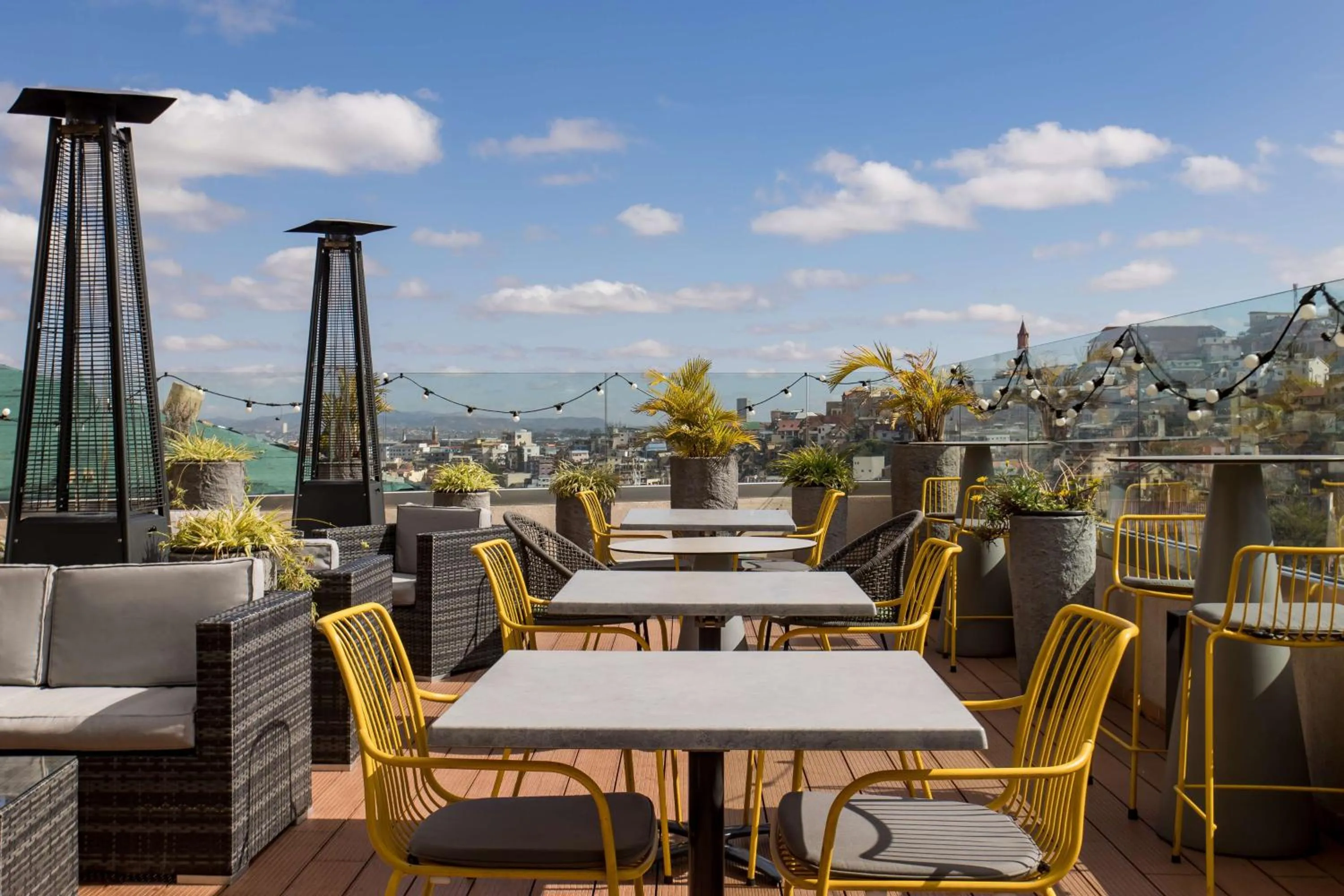 Balcony/Terrace in Radisson Serviced Apartments Antananarivo City Centre