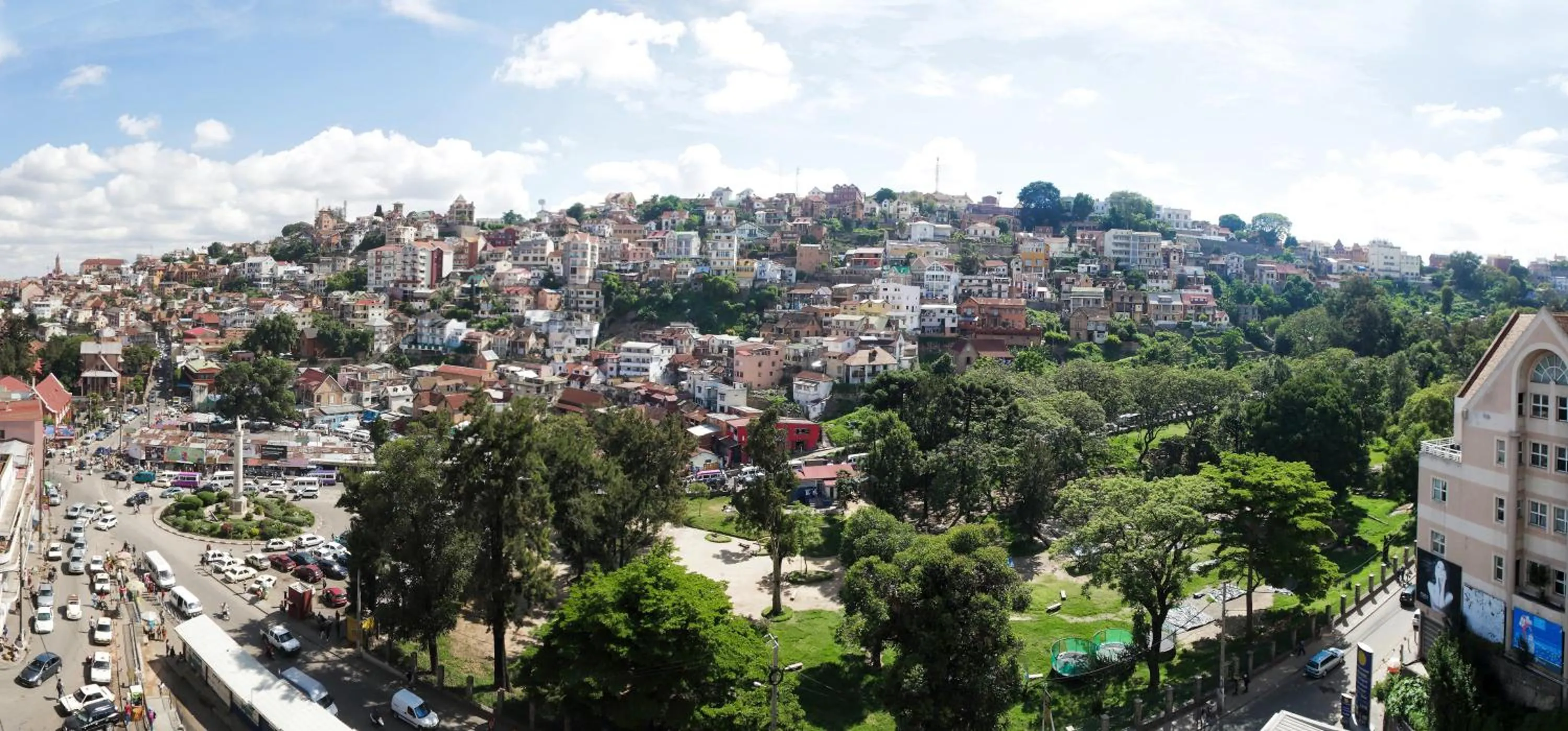 City view in Radisson Serviced Apartments Antananarivo City Centre