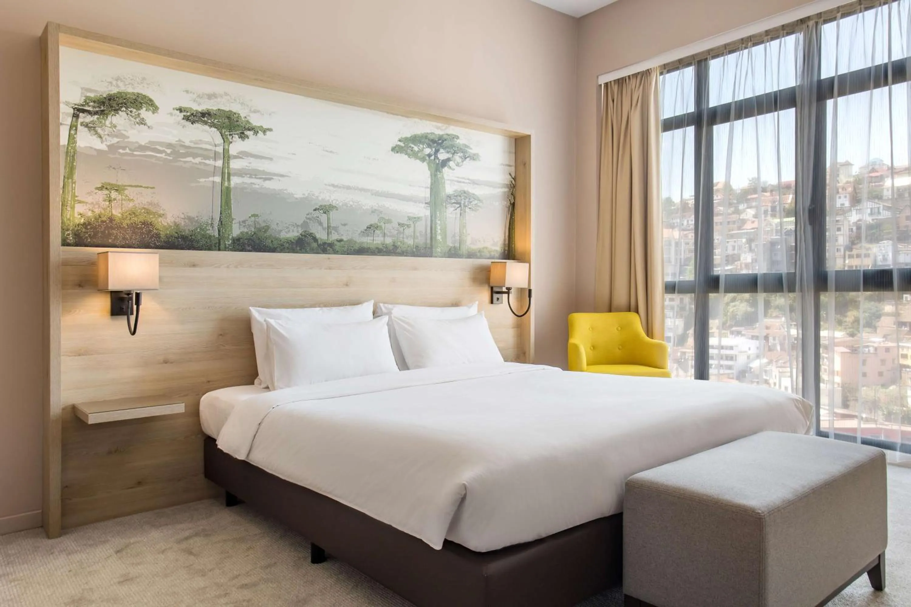 Photo of the whole room, Bed in Radisson Serviced Apartments Antananarivo City Centre