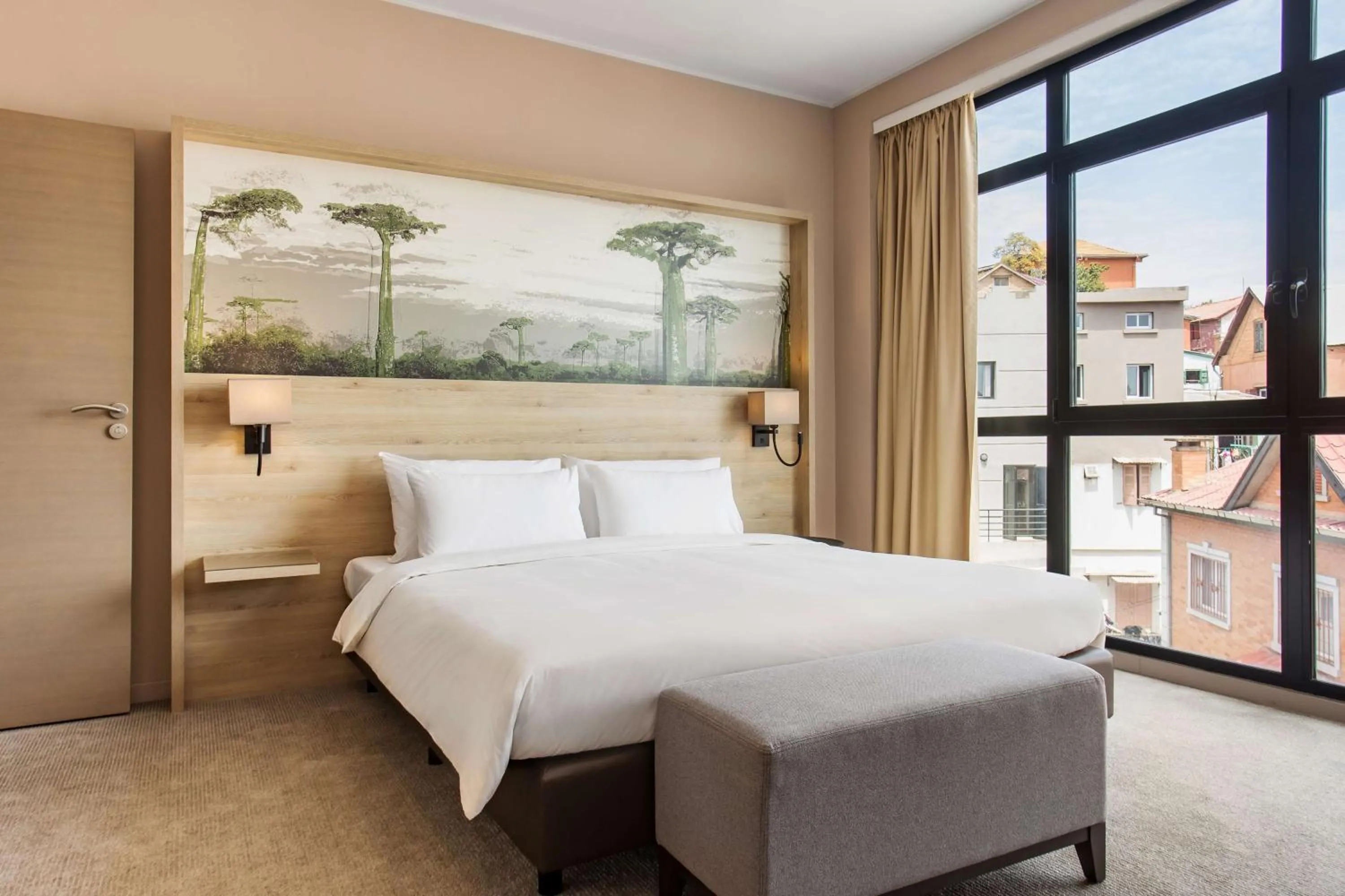 Photo of the whole room, Bed in Radisson Serviced Apartments Antananarivo City Centre