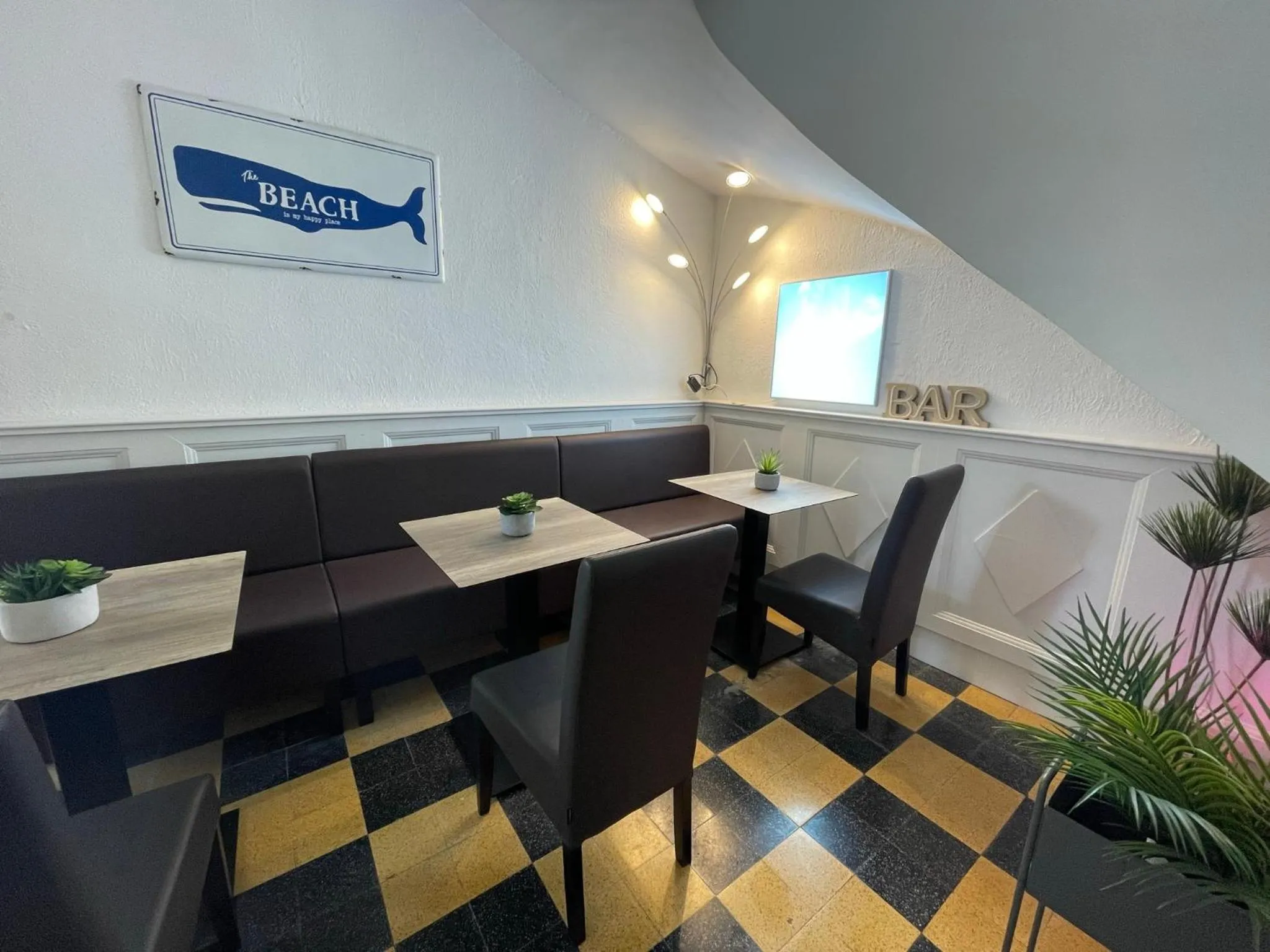 Lobby or reception in Hôtel Le Mirage