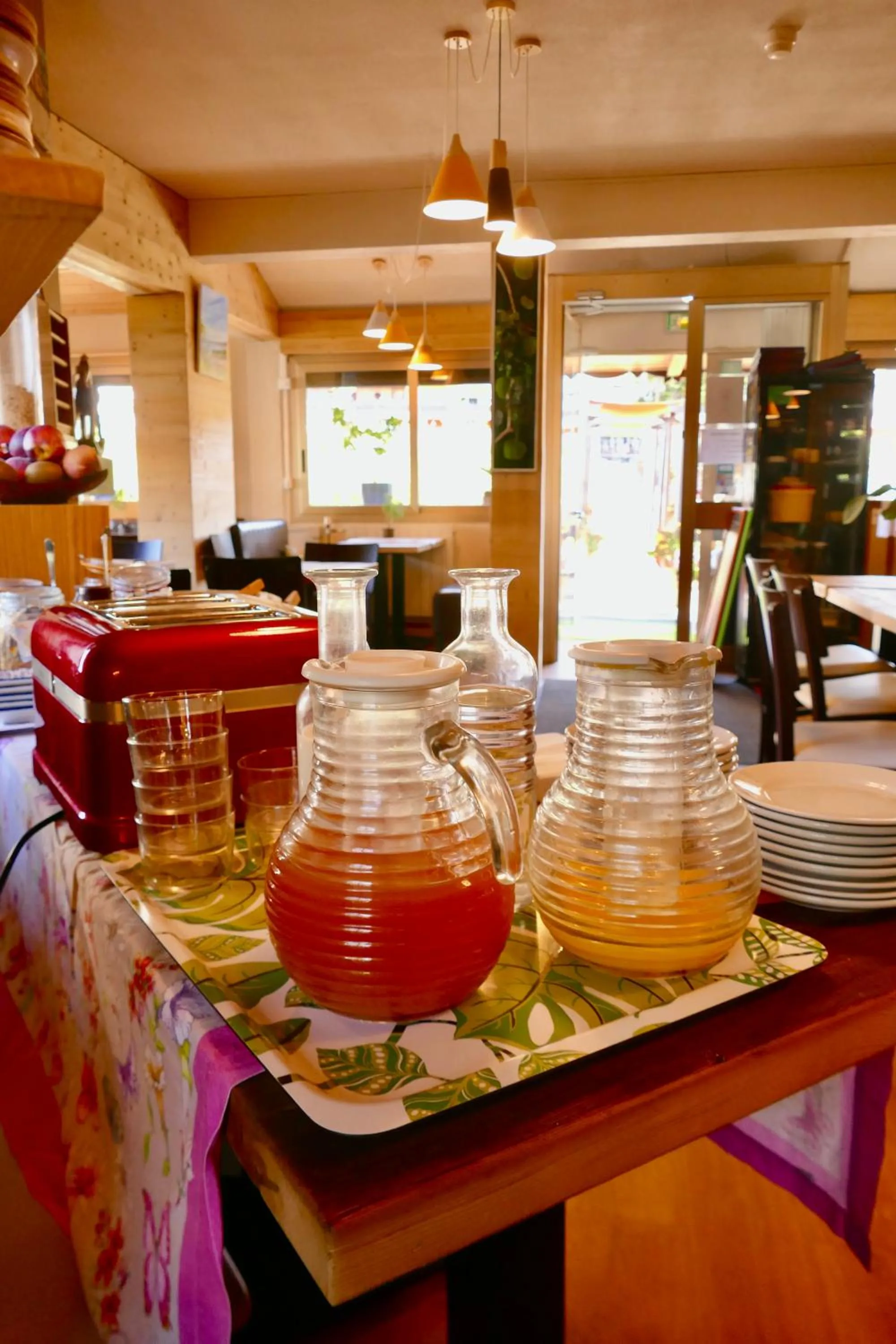 Buffet breakfast in Hôtel Le Blainon