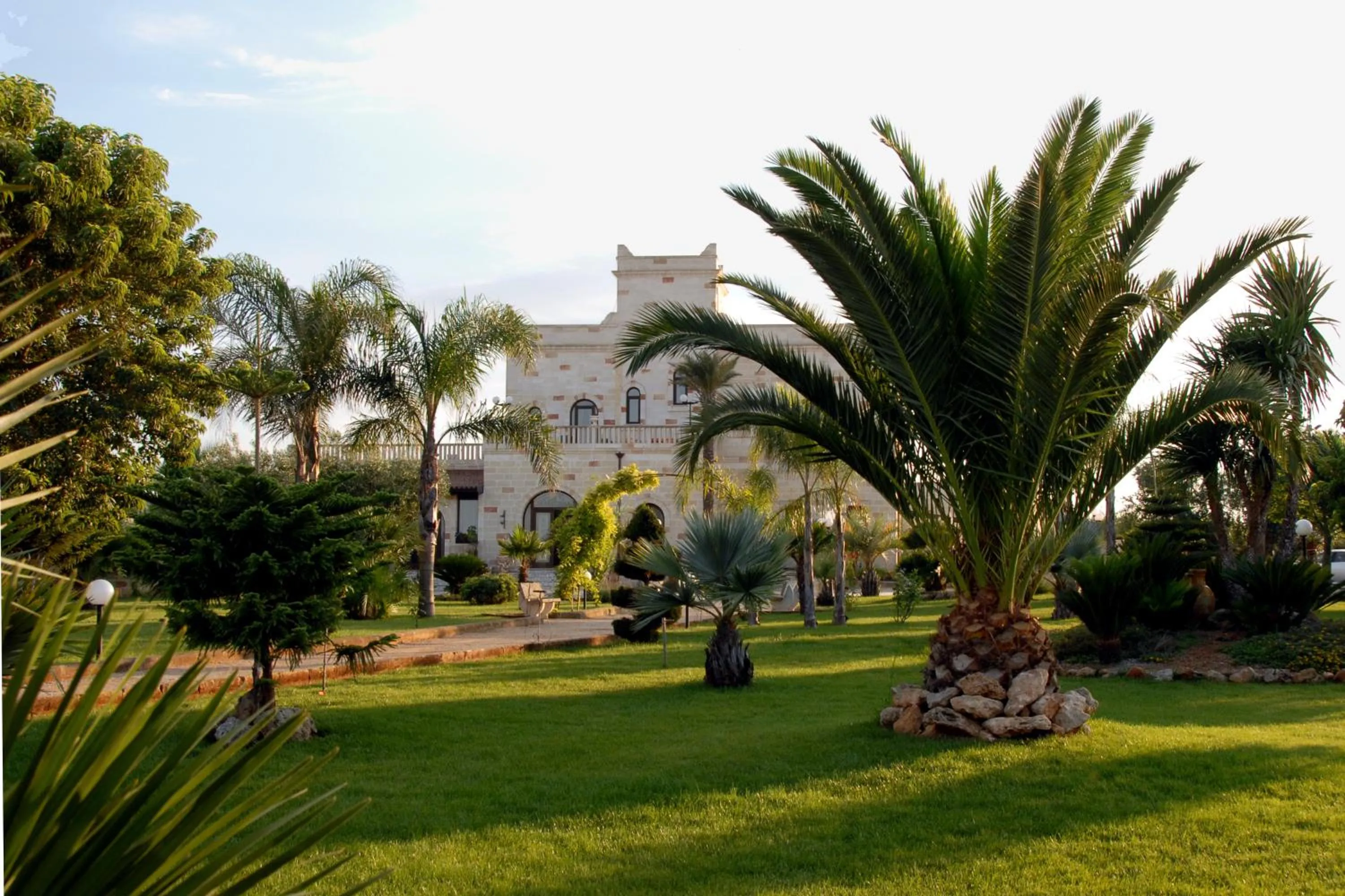 Garden in Masseria Grottella