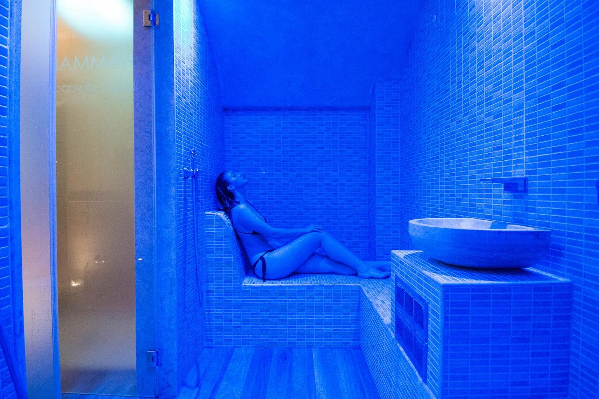 Sauna in Masseria Grottella