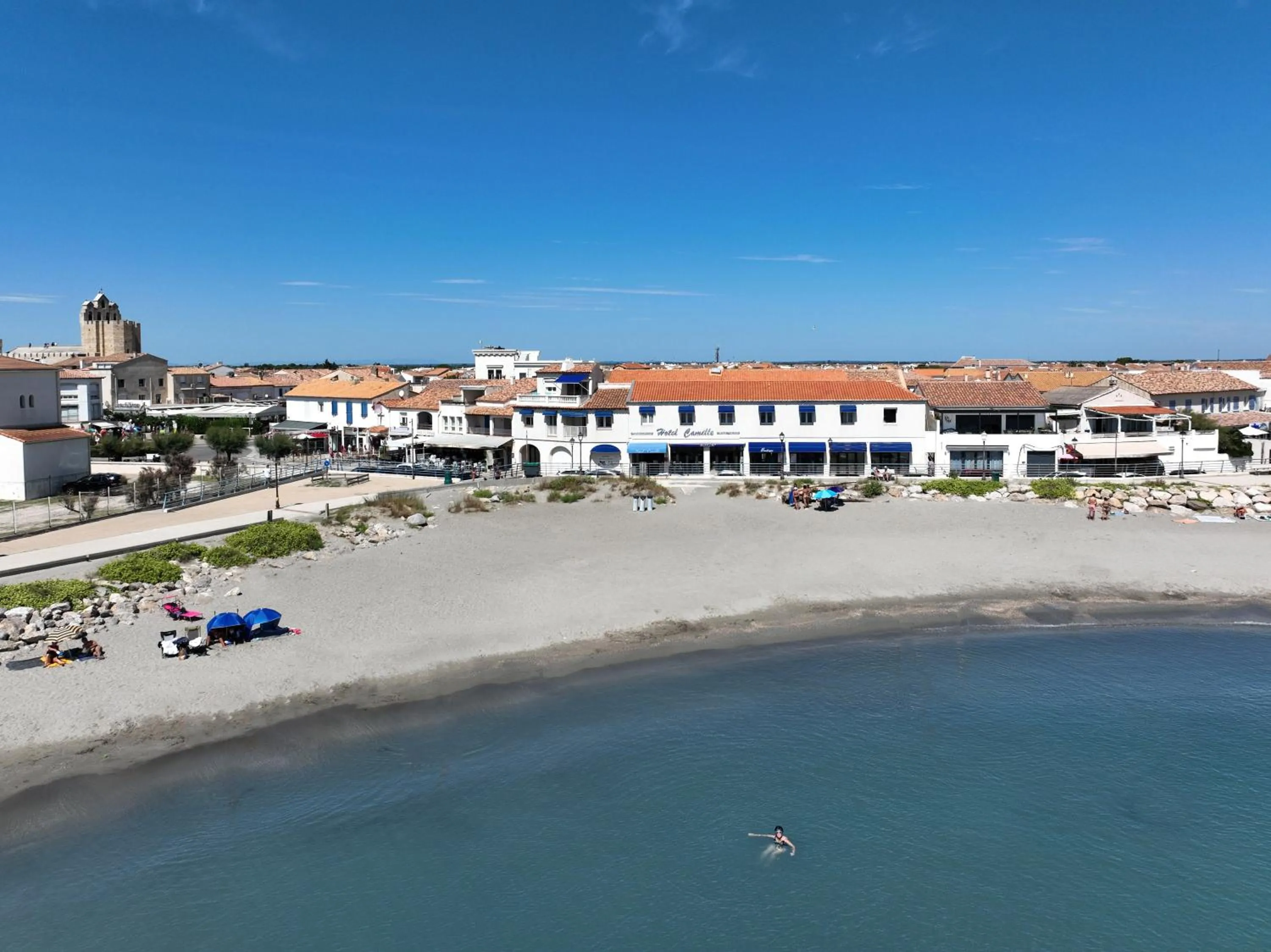 Beach in Hotel Camille