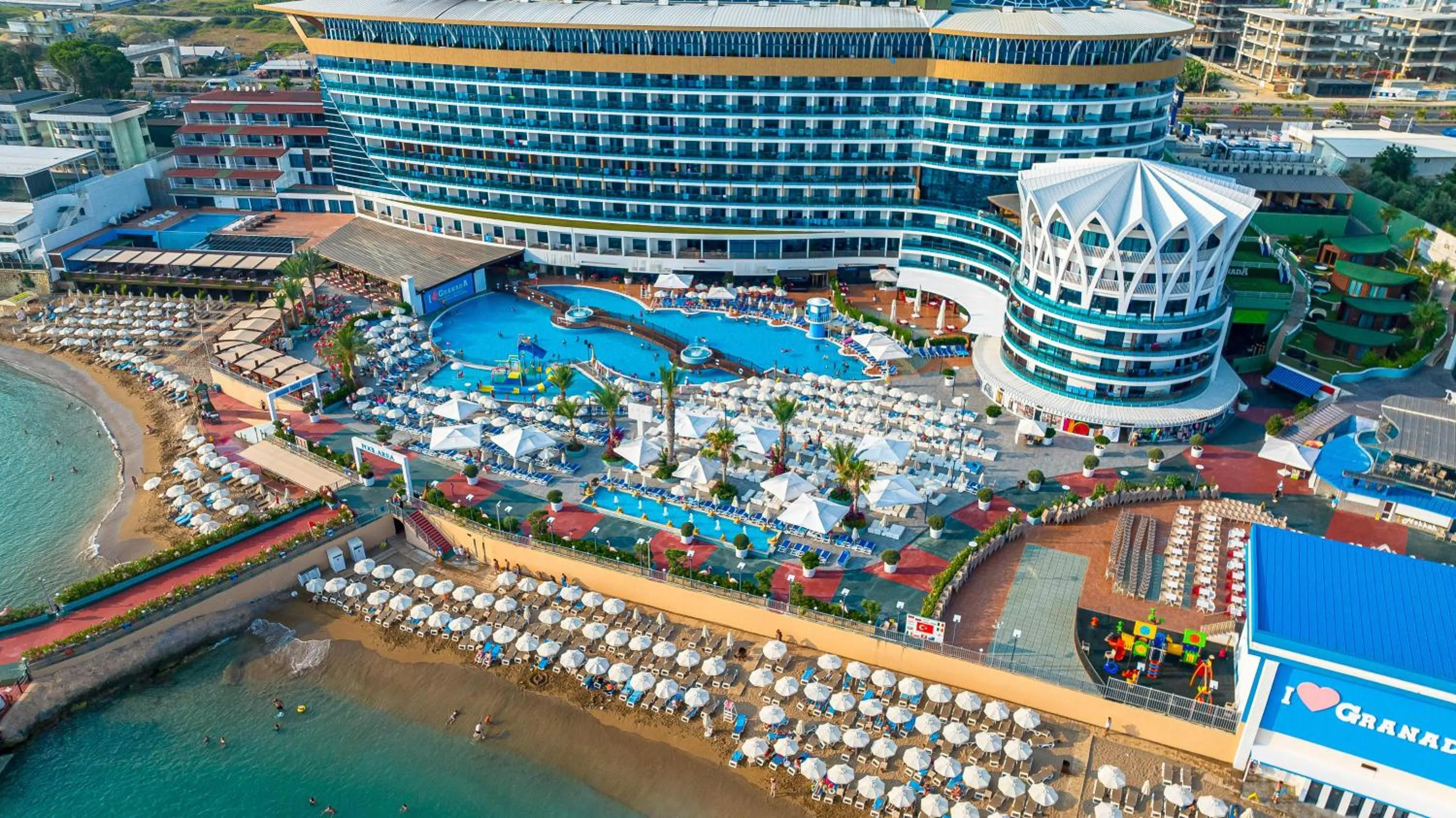 Bird's eye view in Granada Luxury Okurcalar