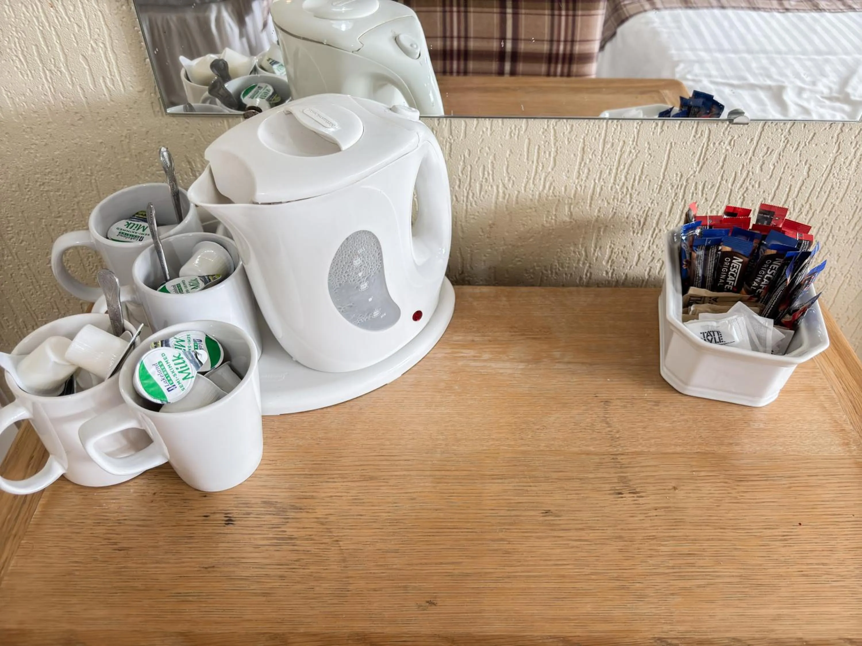 Coffee/tea facilities in The Hand Hotel Llangollen by Compass Hospitality