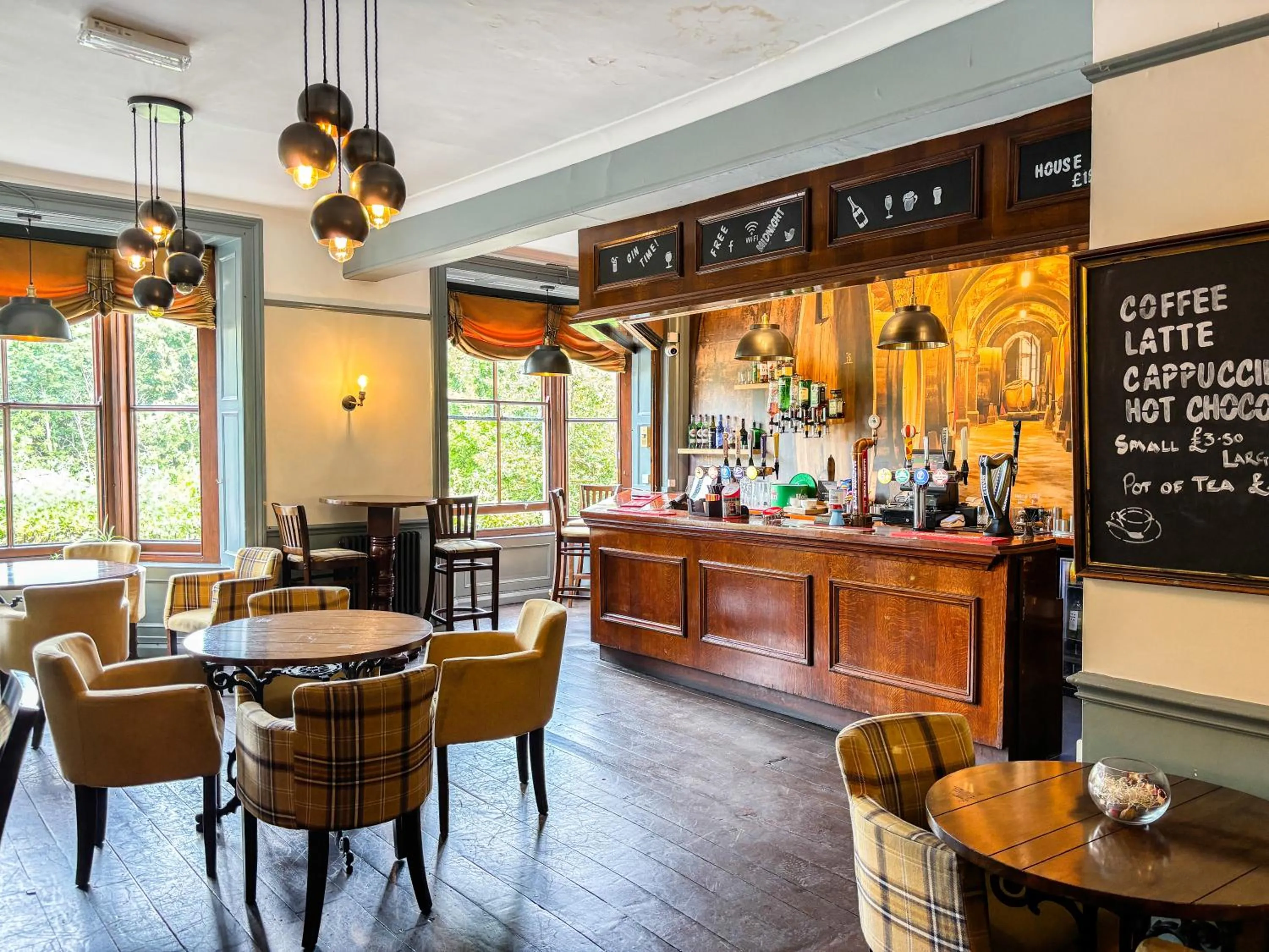 Lounge or bar in The Hand Hotel Llangollen by Compass Hospitality