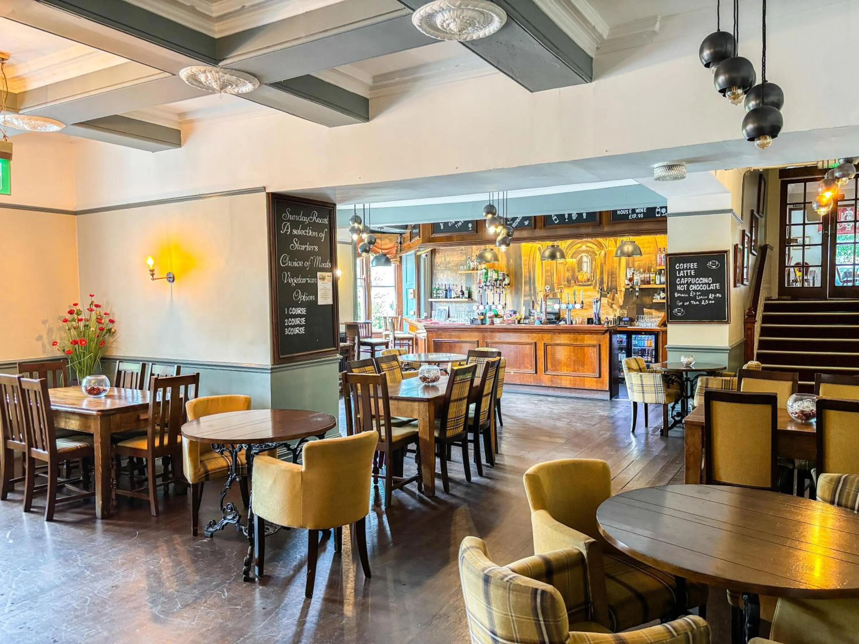 Lounge or bar in The Hand Hotel Llangollen by Compass Hospitality