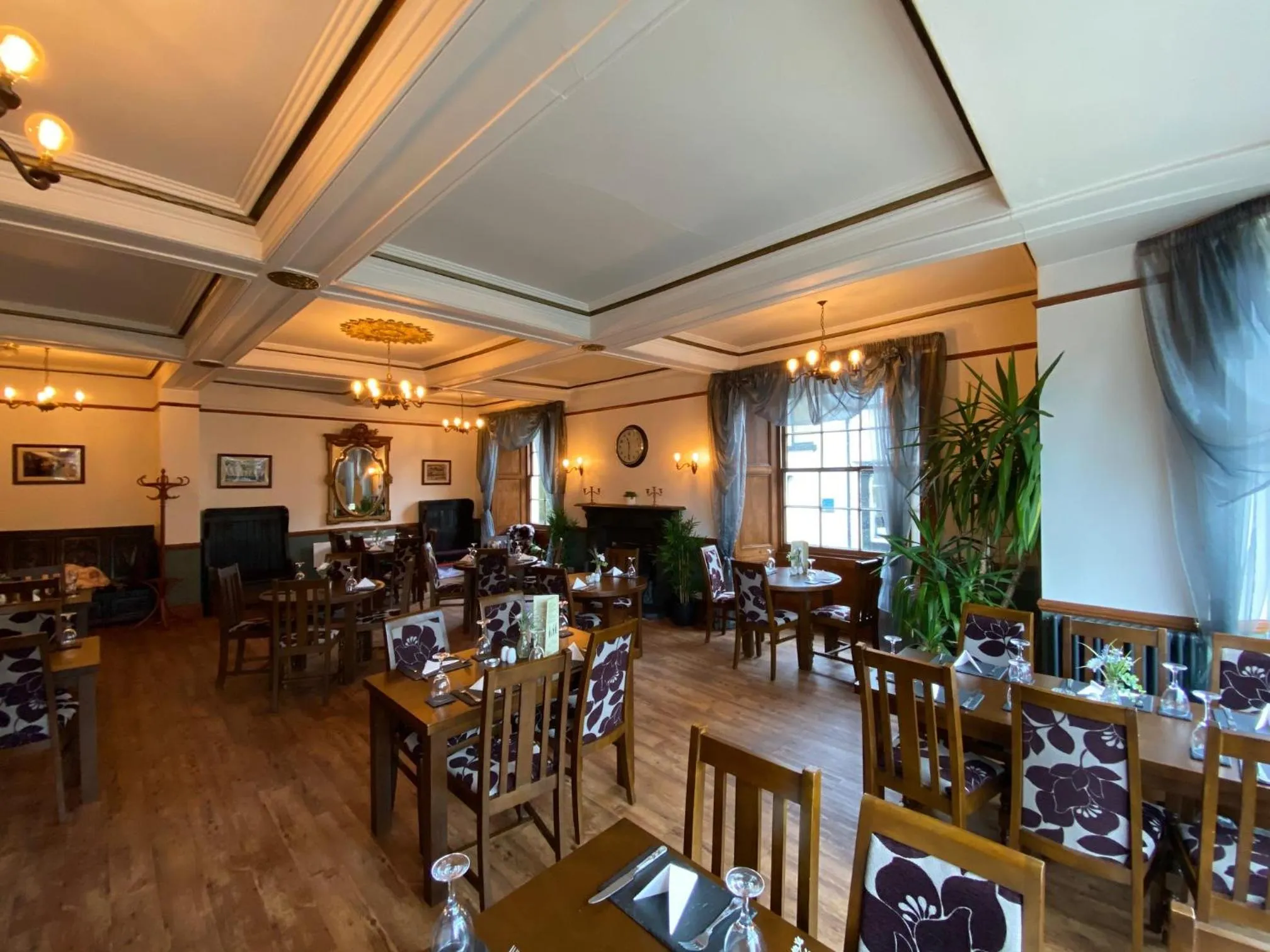 Restaurant/places to eat in The Hand Hotel Llangollen by Compass Hospitality