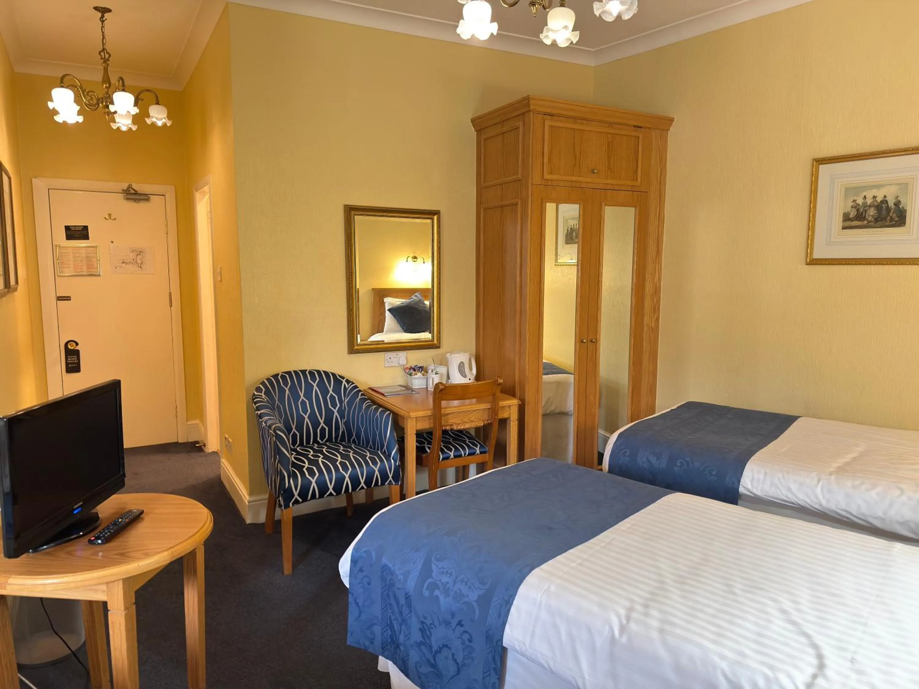 Bed in The Hand Hotel Llangollen by Compass Hospitality