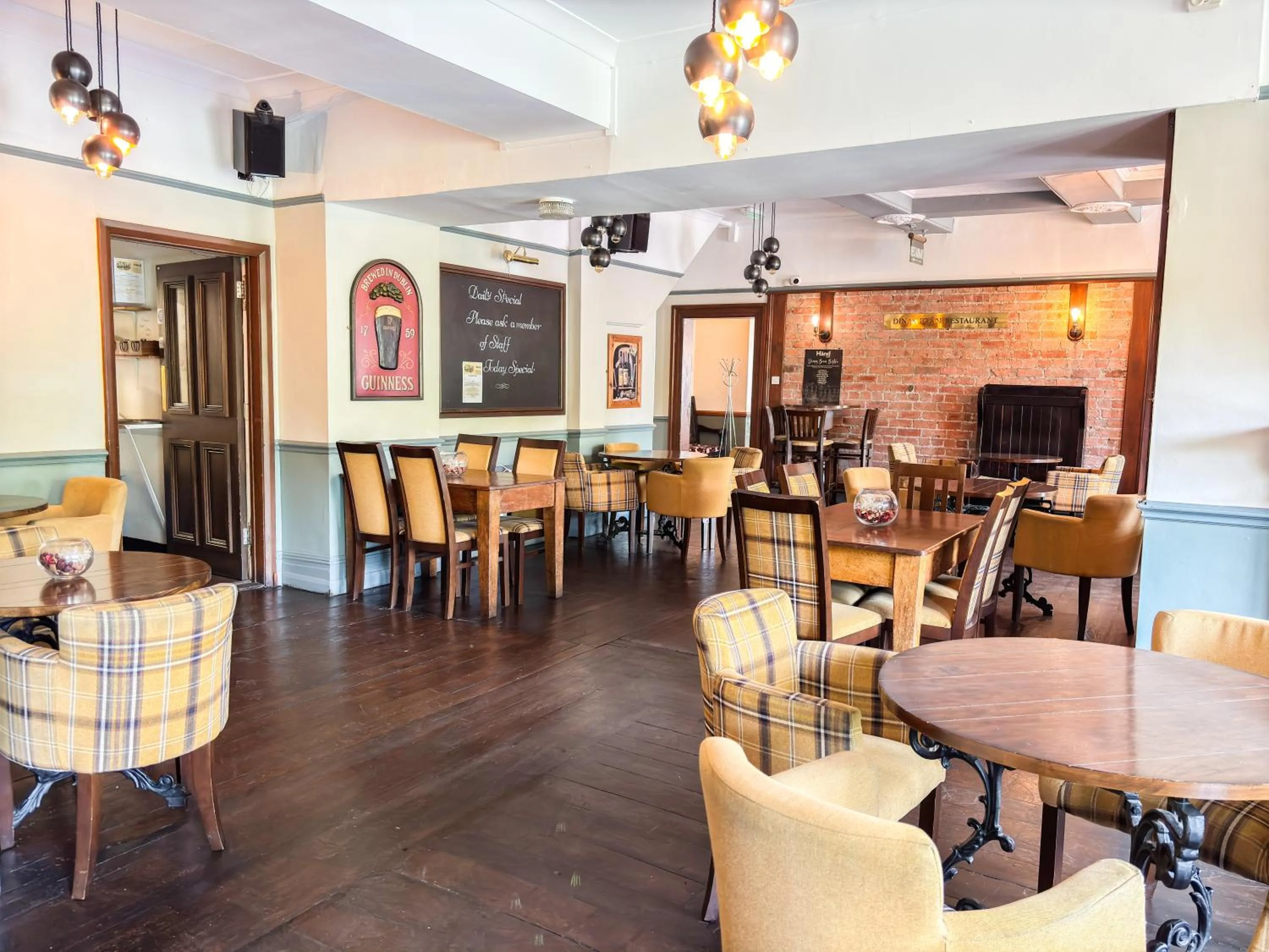 Lounge or bar in The Hand Hotel Llangollen by Compass Hospitality
