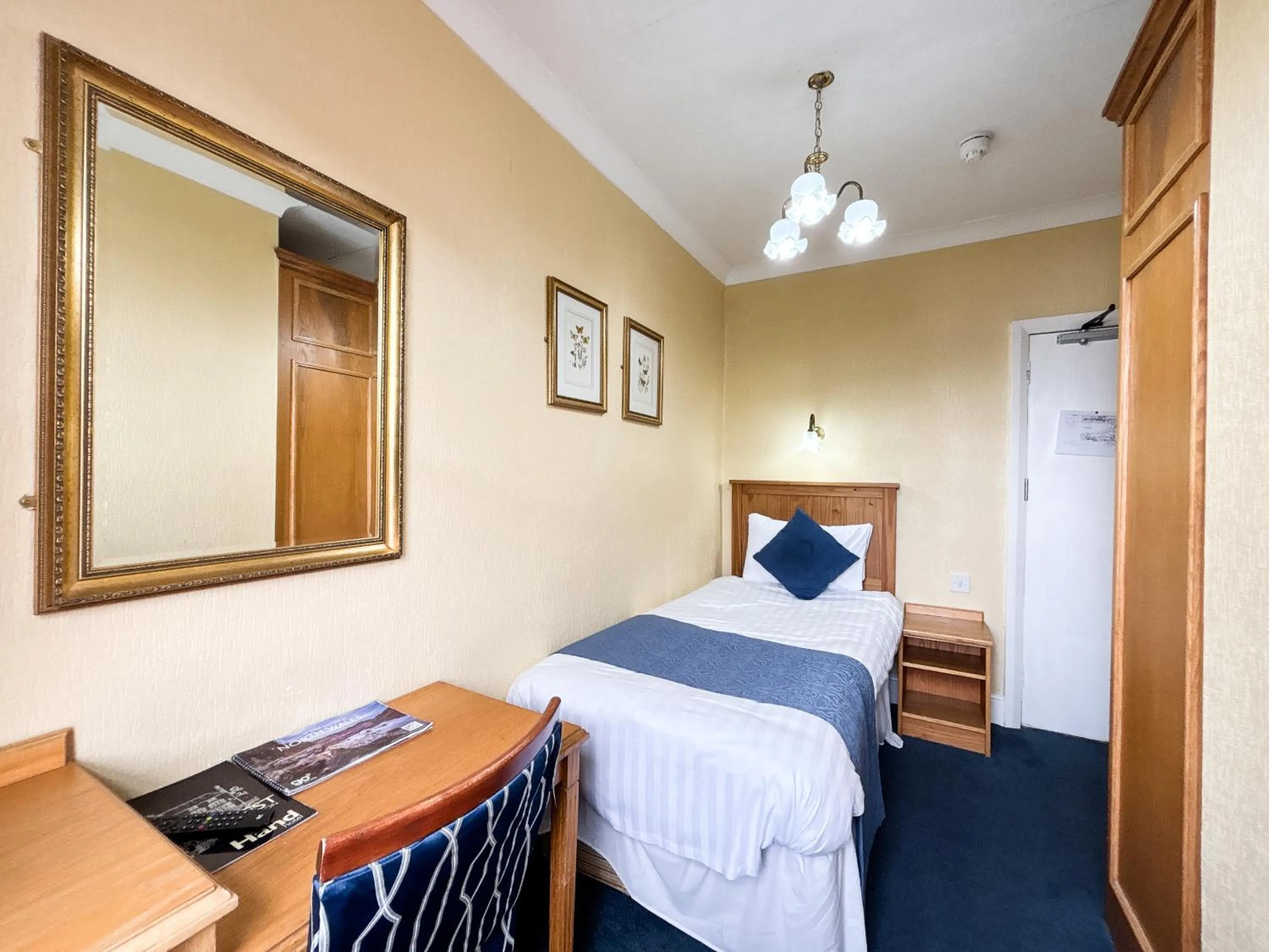 Bed in The Hand Hotel Llangollen by Compass Hospitality