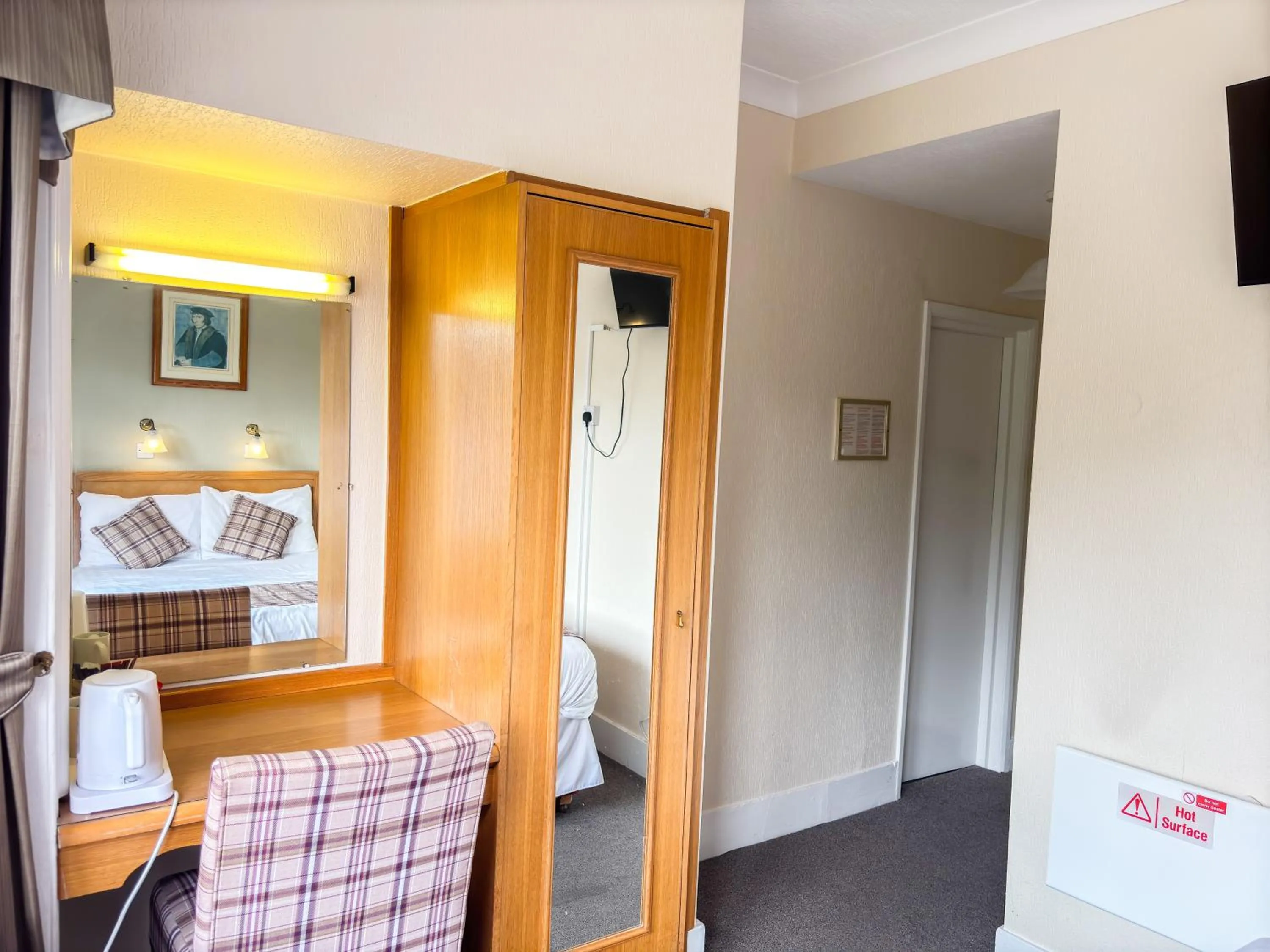 Bedroom in The Hand Hotel Llangollen by Compass Hospitality